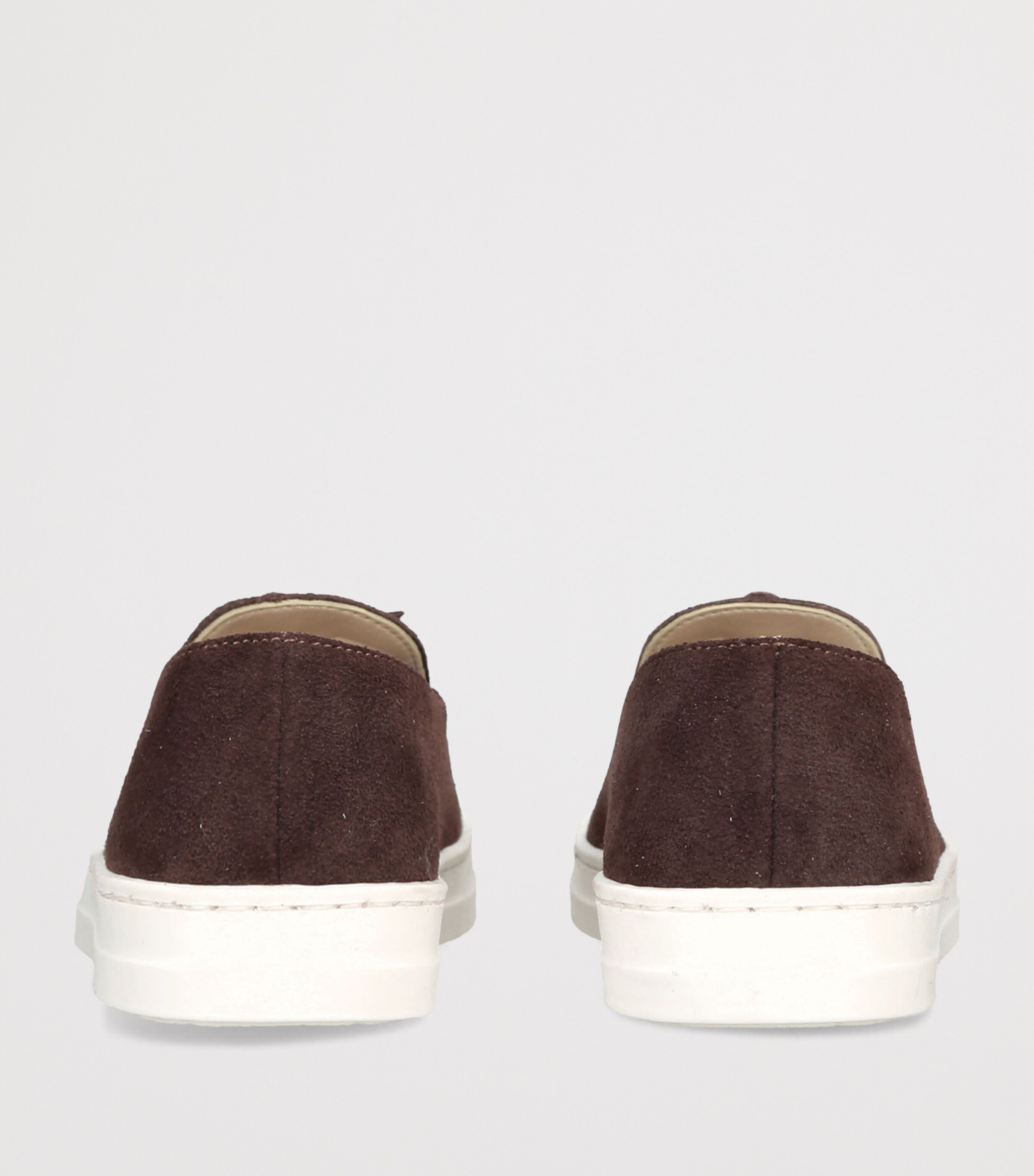 BabyWalker Suede Tassel Loafers Brown Image 4