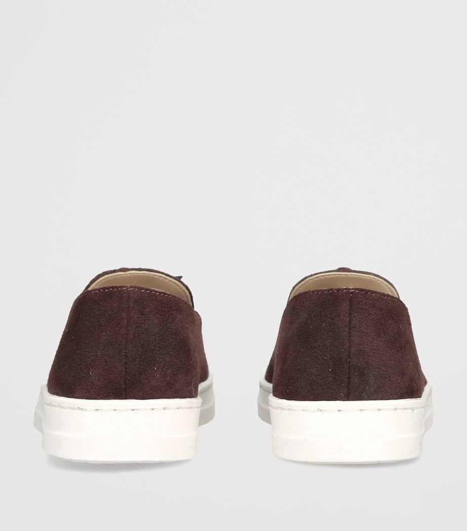 BabyWalker Suede Tassel Loafers Brown Image 4