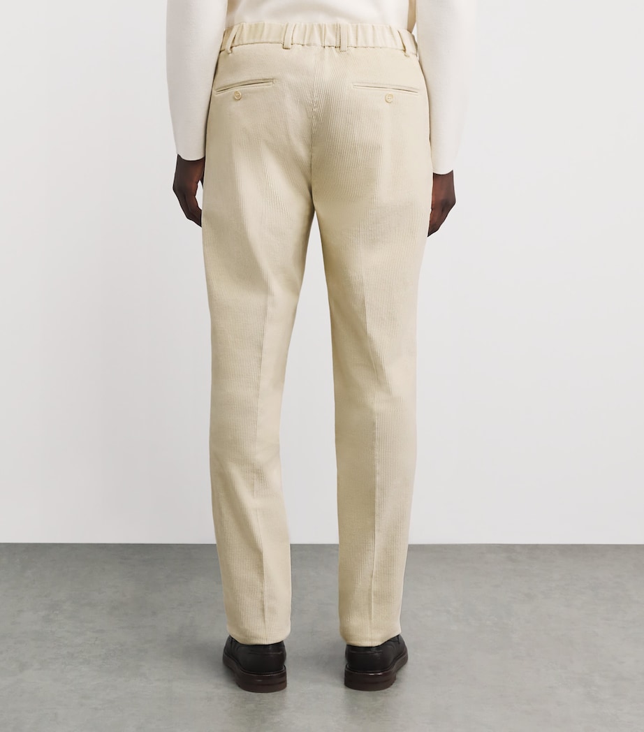 Corduroy Atrani Trousers OFW OFF WHITE Image 4