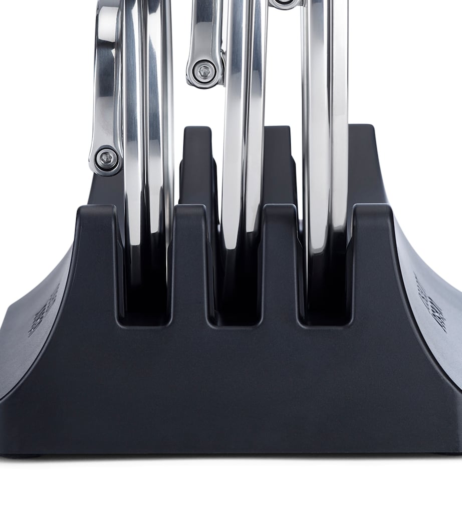 Set of 3 Space Non-Stick Saucepans MIDNIGHT BLUE Image 2