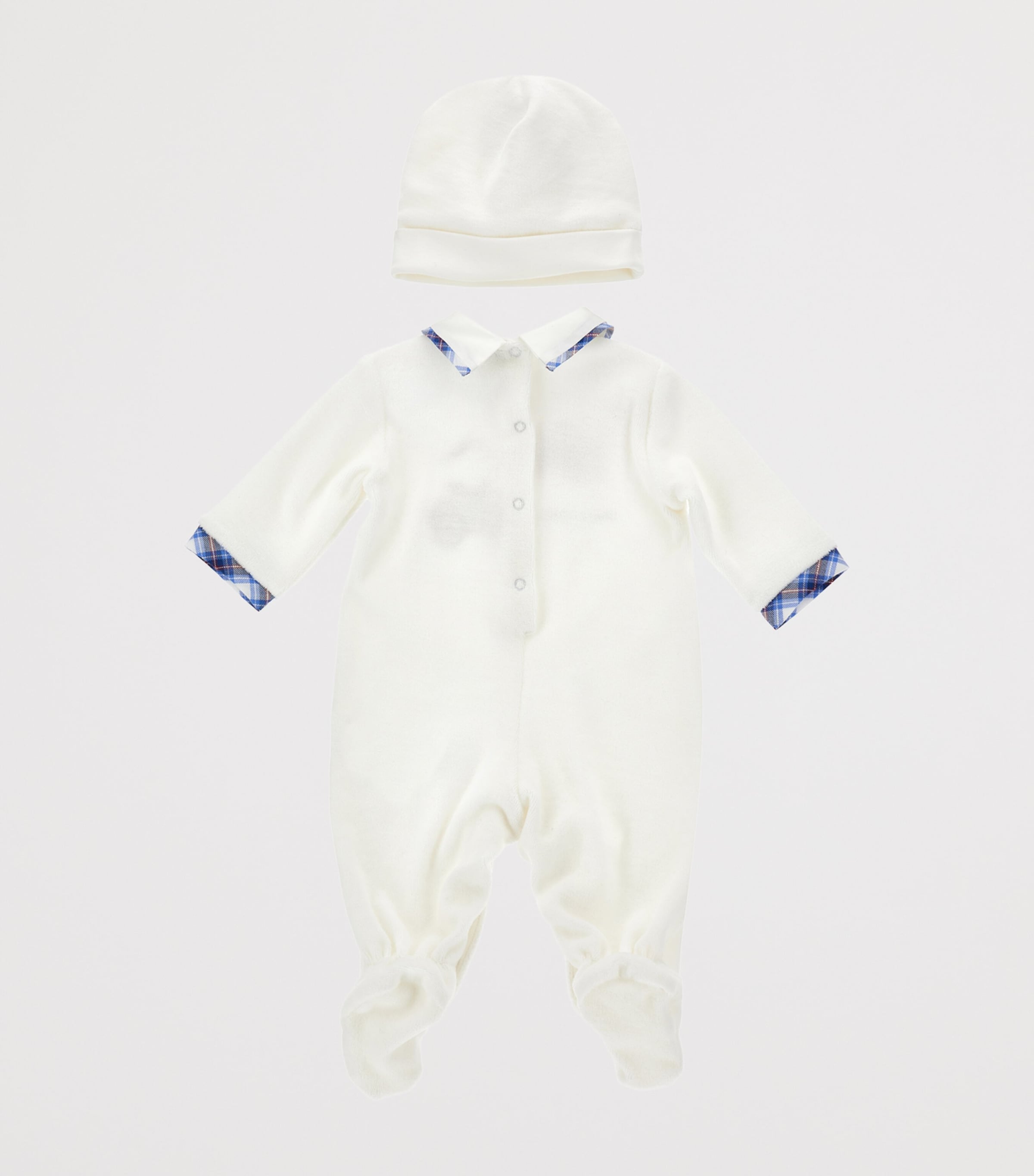 Embroidered Car All-In-One and Hat Set (1-9 Months) PANNA Image 2