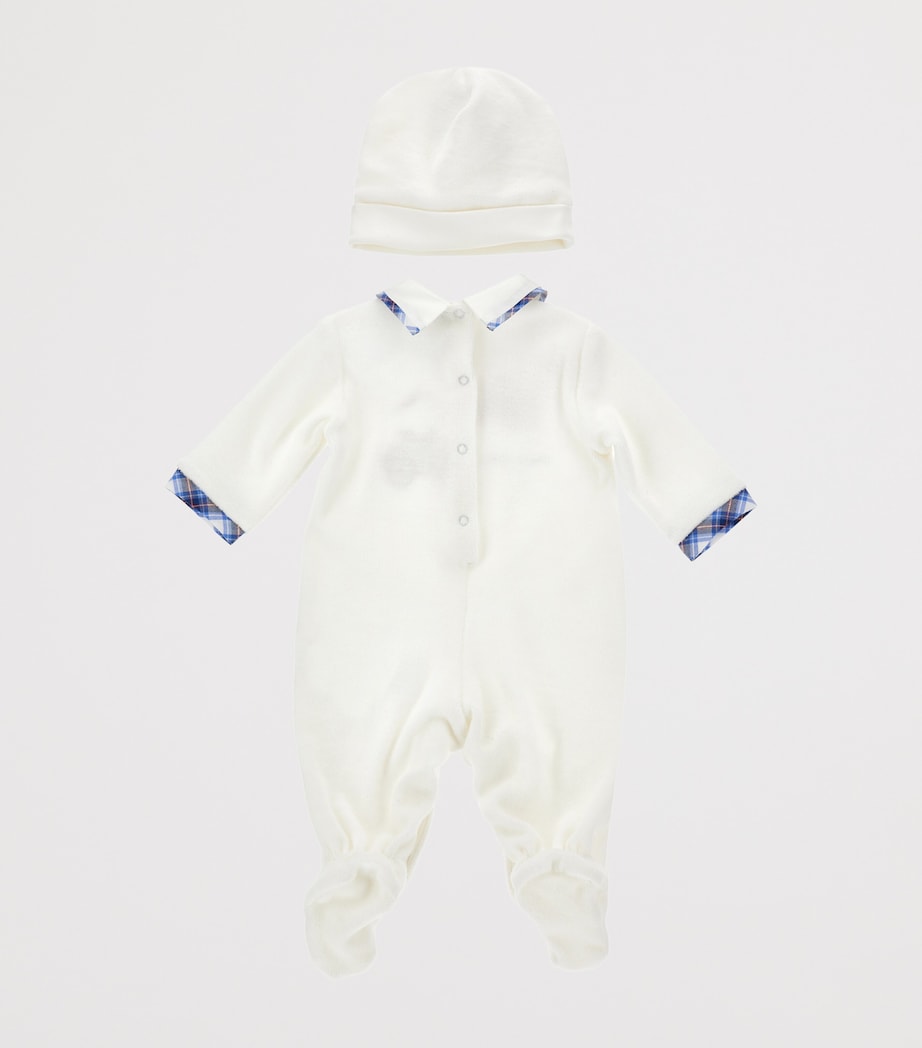 Embroidered Car All-In-One and Hat Set (1-9 Months) PANNA Image 2