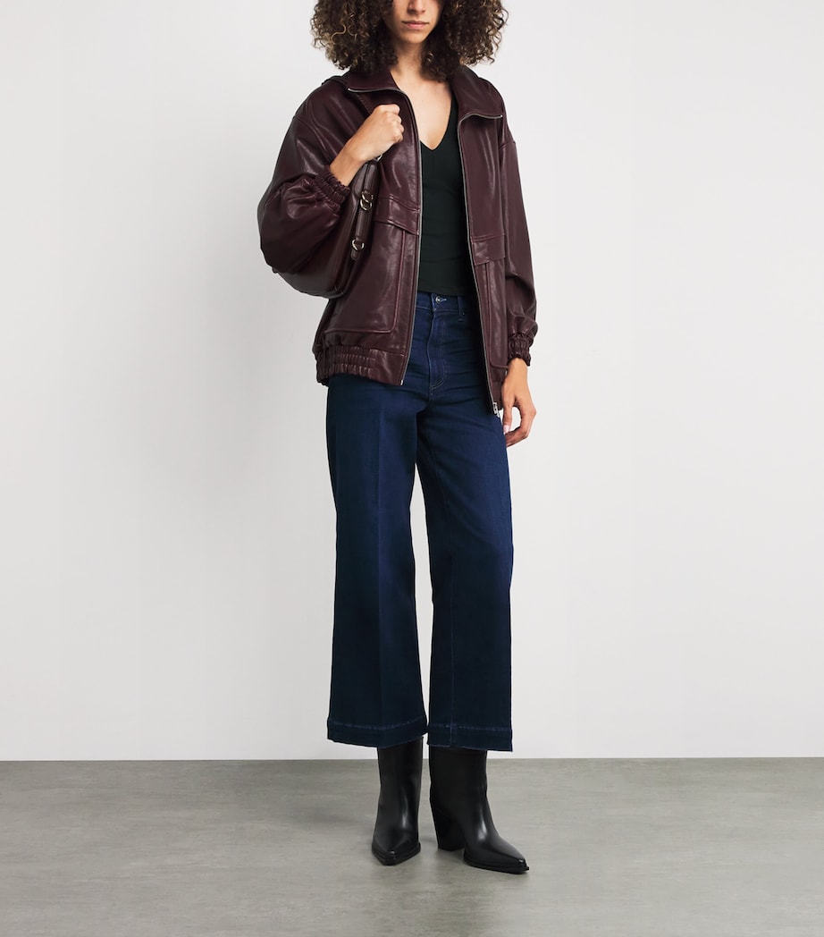 Modal Rib Nanette T-Shirt BLACK Image 2