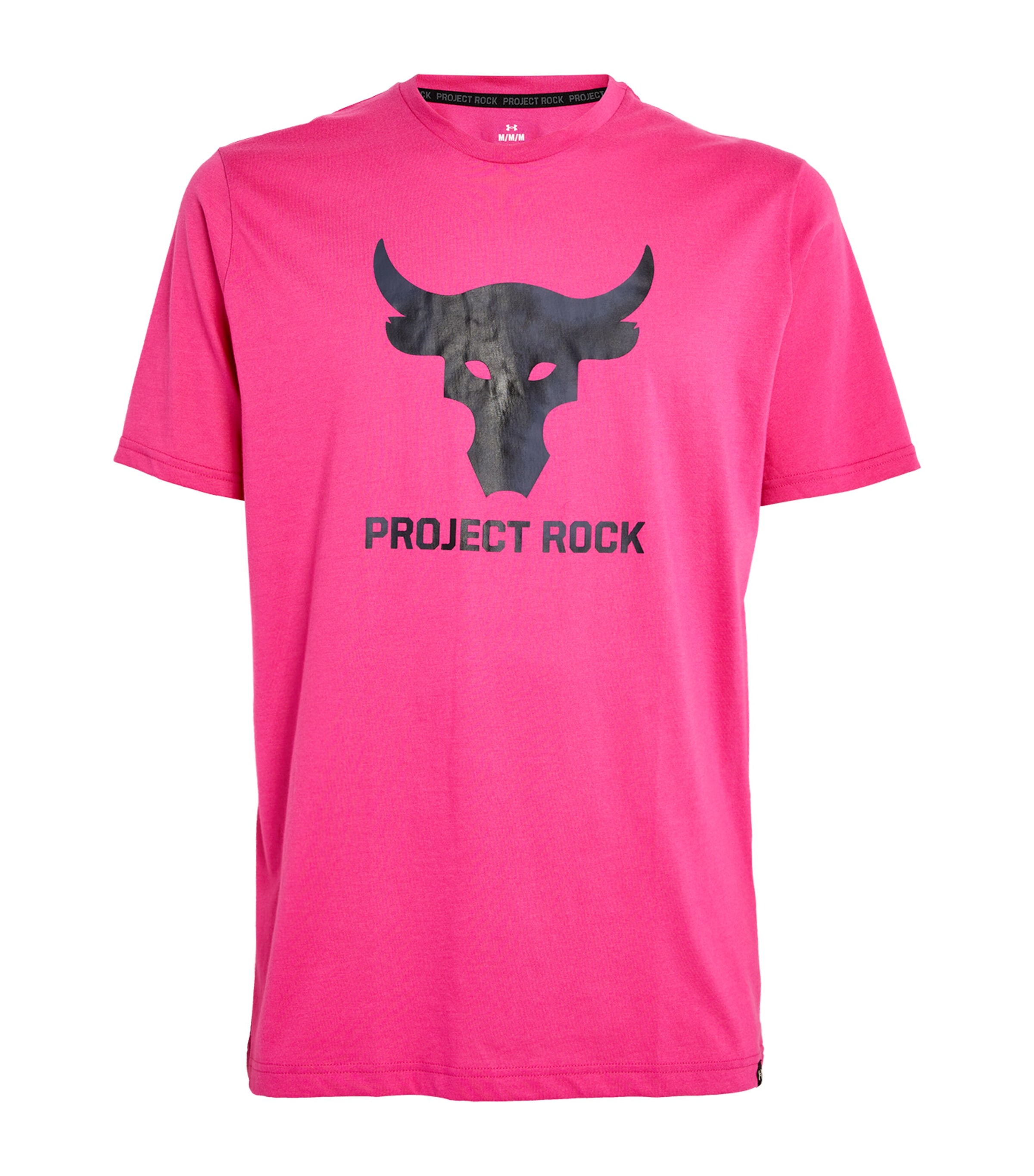 Shop Under Armour Project Rock Payoff T-shirt In Pink