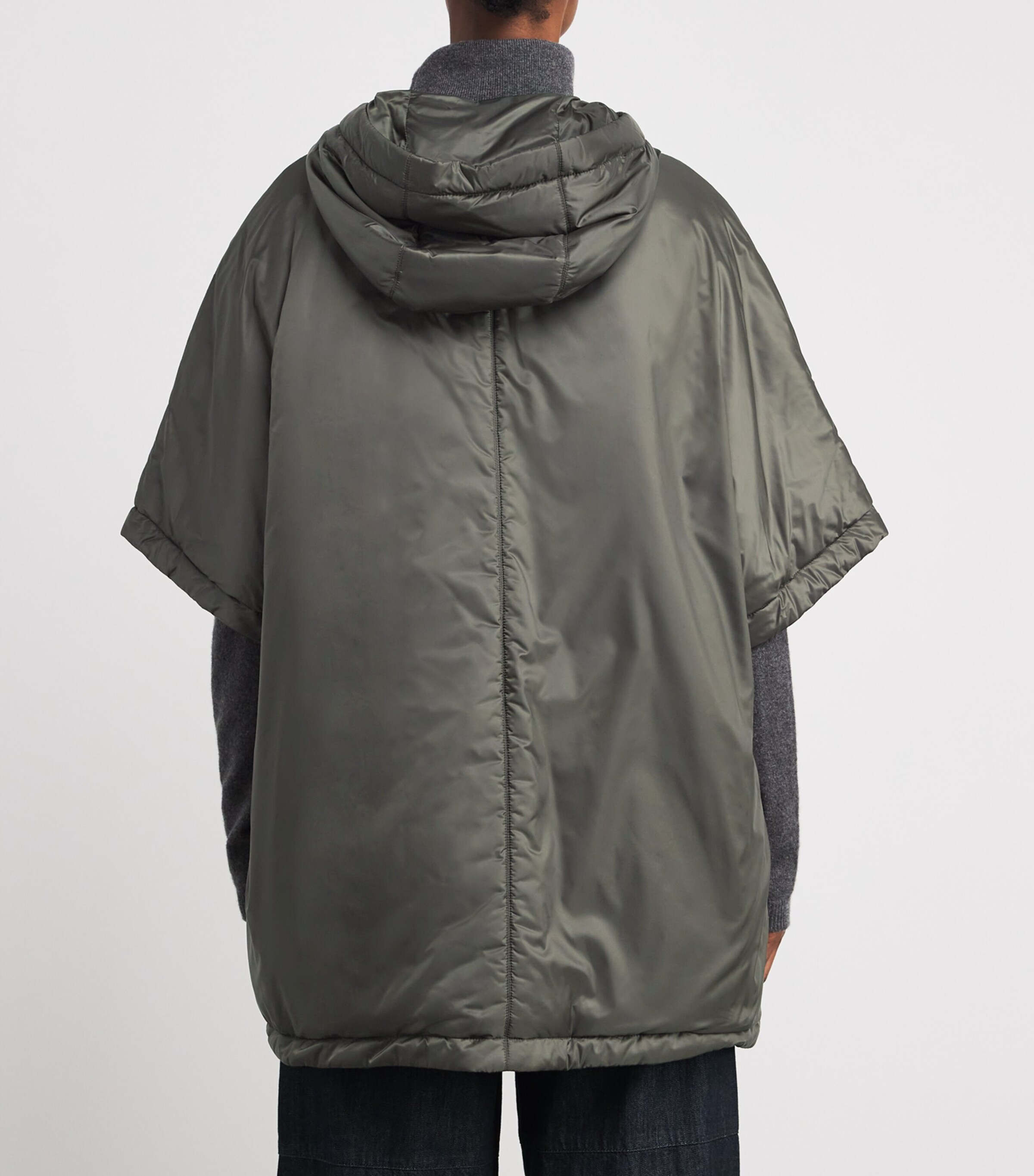 The Cube Poncho KAKI Image 4