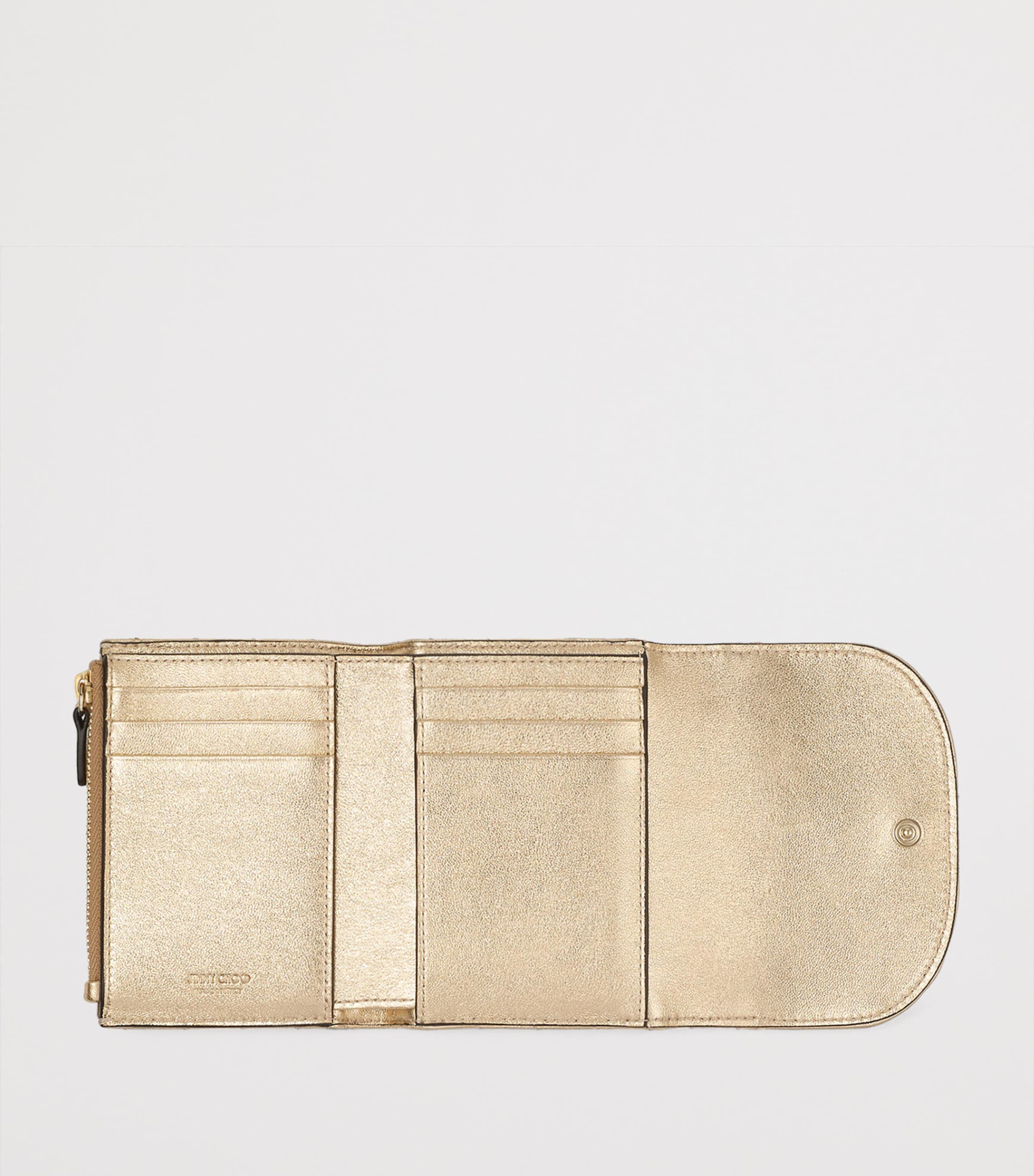Curve Marinda Leather Wallet GOLD/SHINY GOLD Image 4