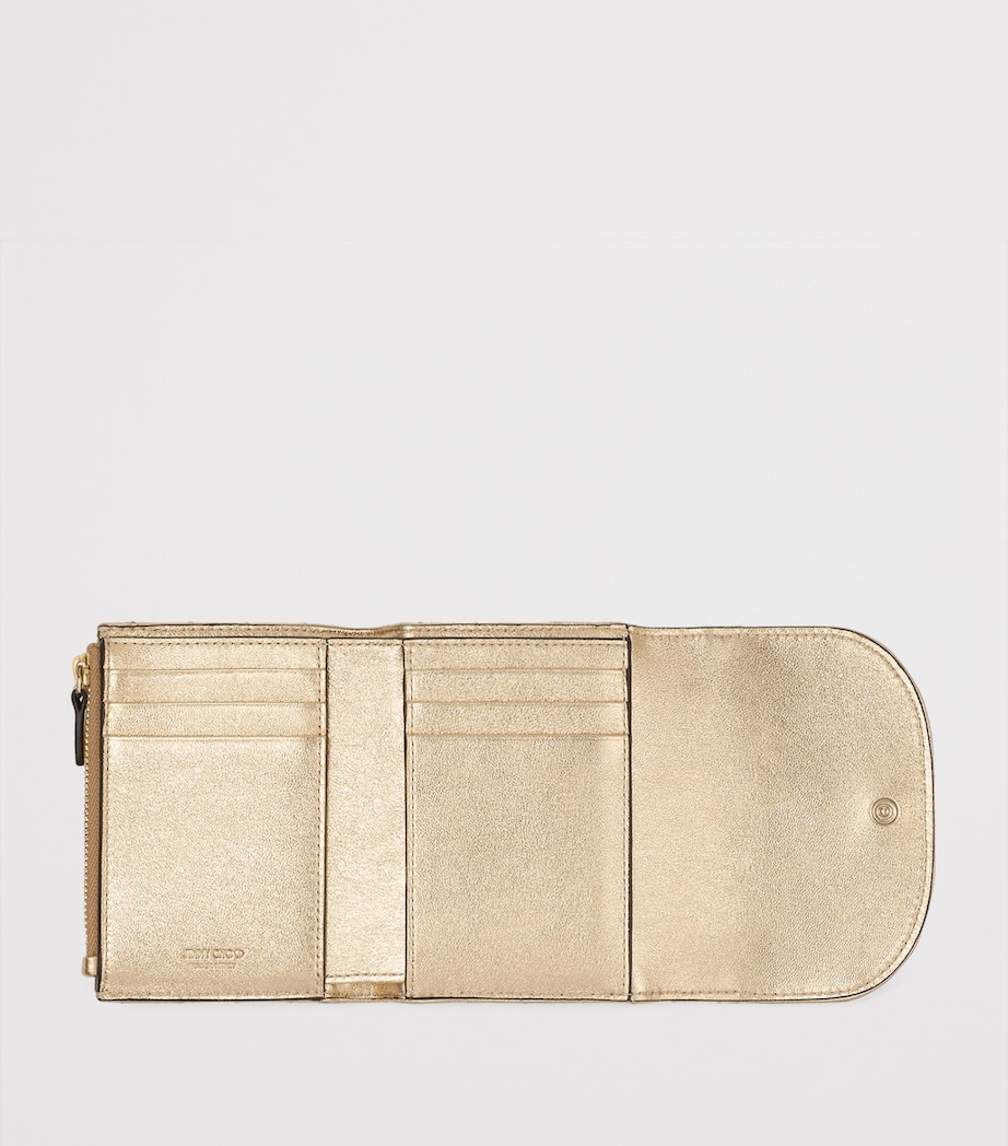 Curve Marinda Leather Wallet GOLD/SHINY GOLD Image 4
