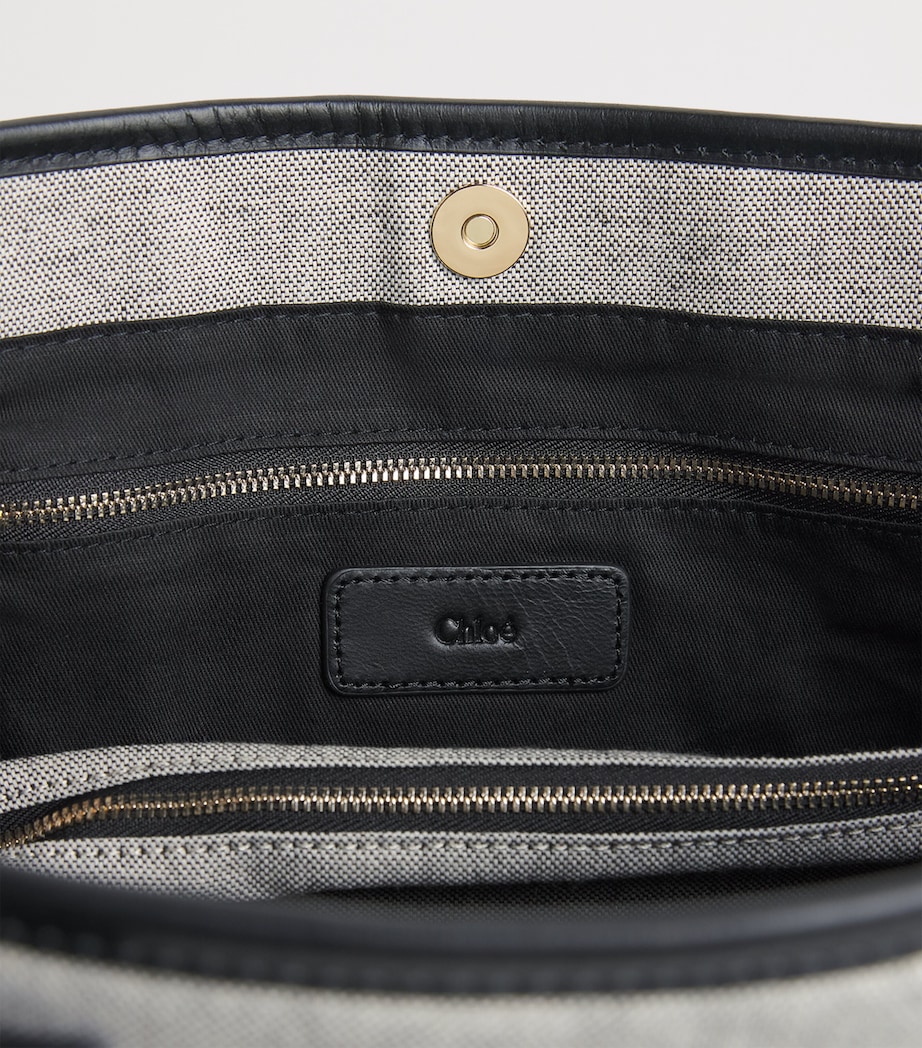 Chloé Kids Canvas Changing Bag Heather Grey Image 3