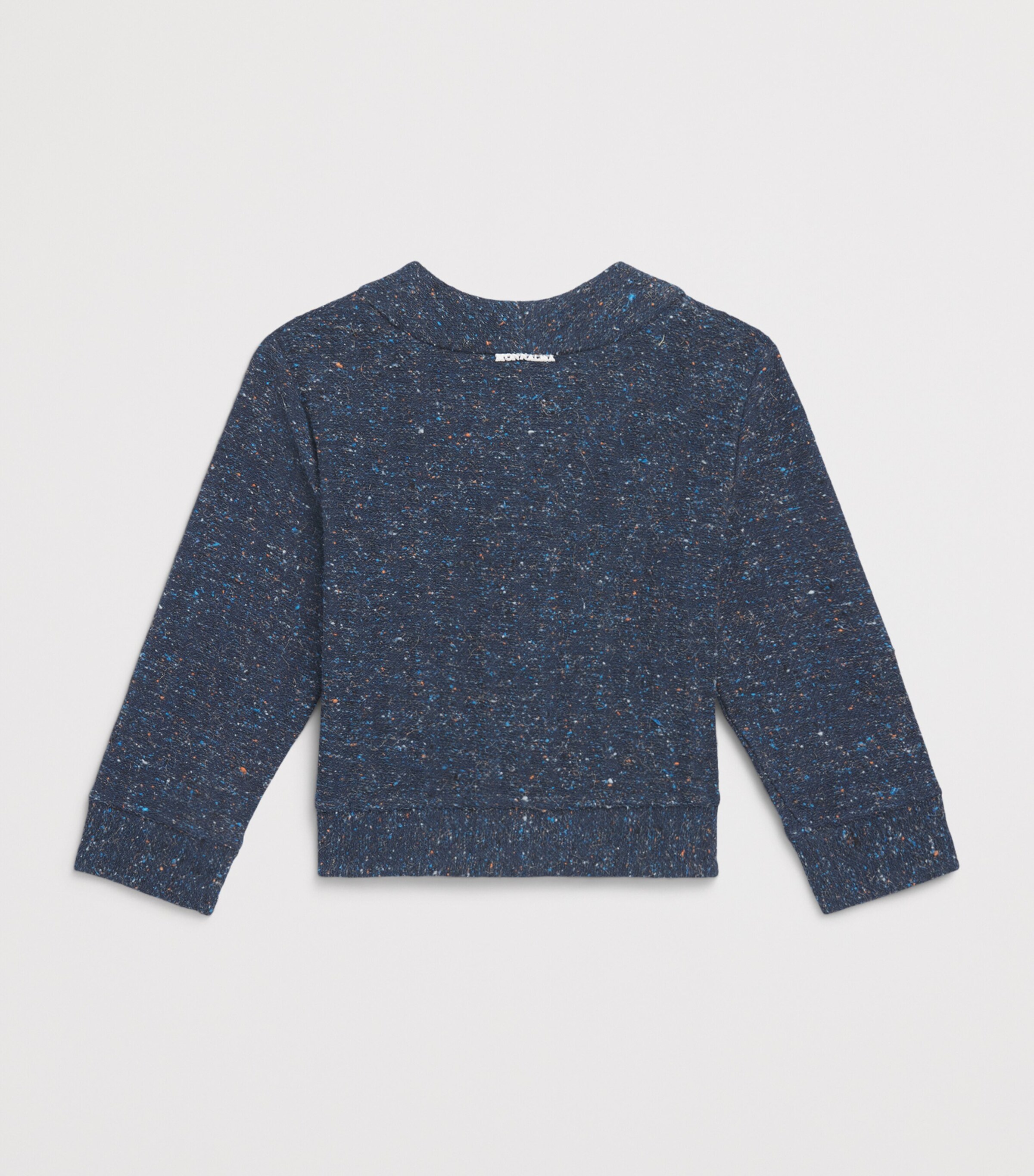 Monnalisa Cotton-Blend Button Cardigan (6 Months - 6 Years) Blu+multicolor Image 2