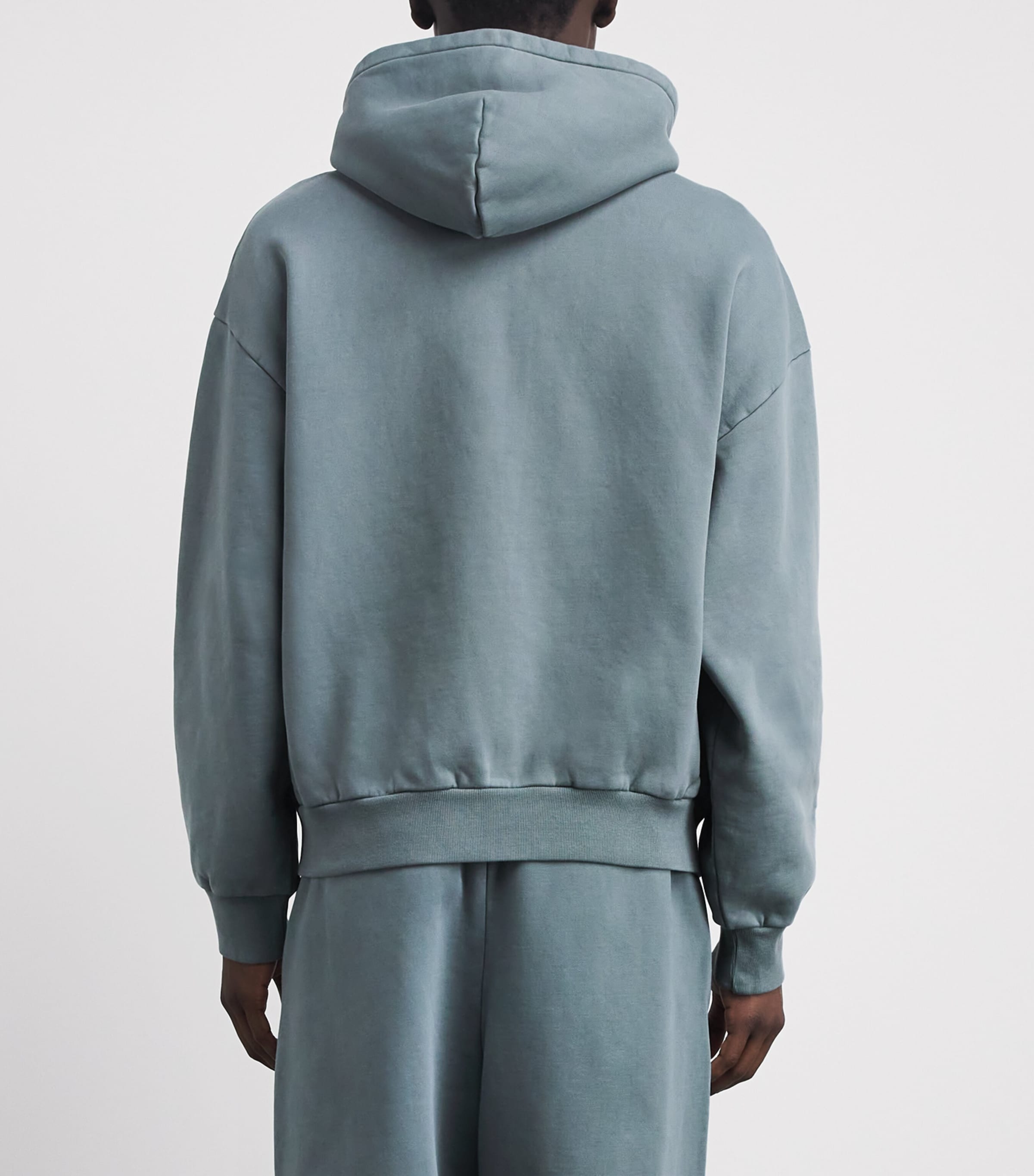 Skims Mens Heavy Fleece Relaxed Hoodie Zu Zup Truffle Image 5