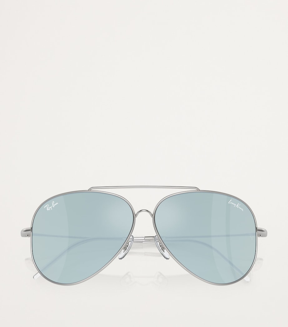 x Lenny Kravitz RBR0101S Aviator Reverse Sunglasses 003/30 Image 5