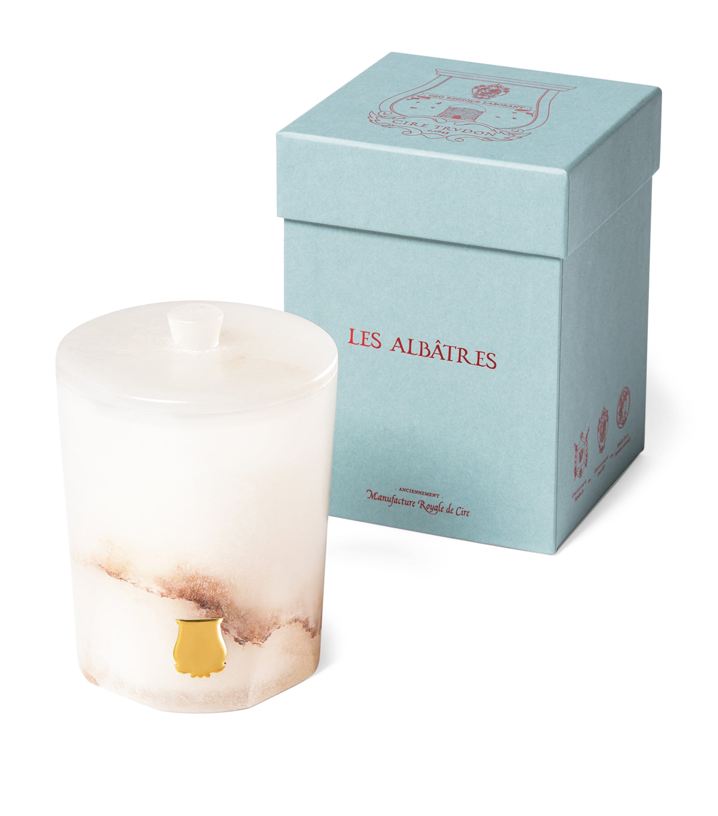Alabaster Abd El Kader Candle (270g) WHITE Image 3
