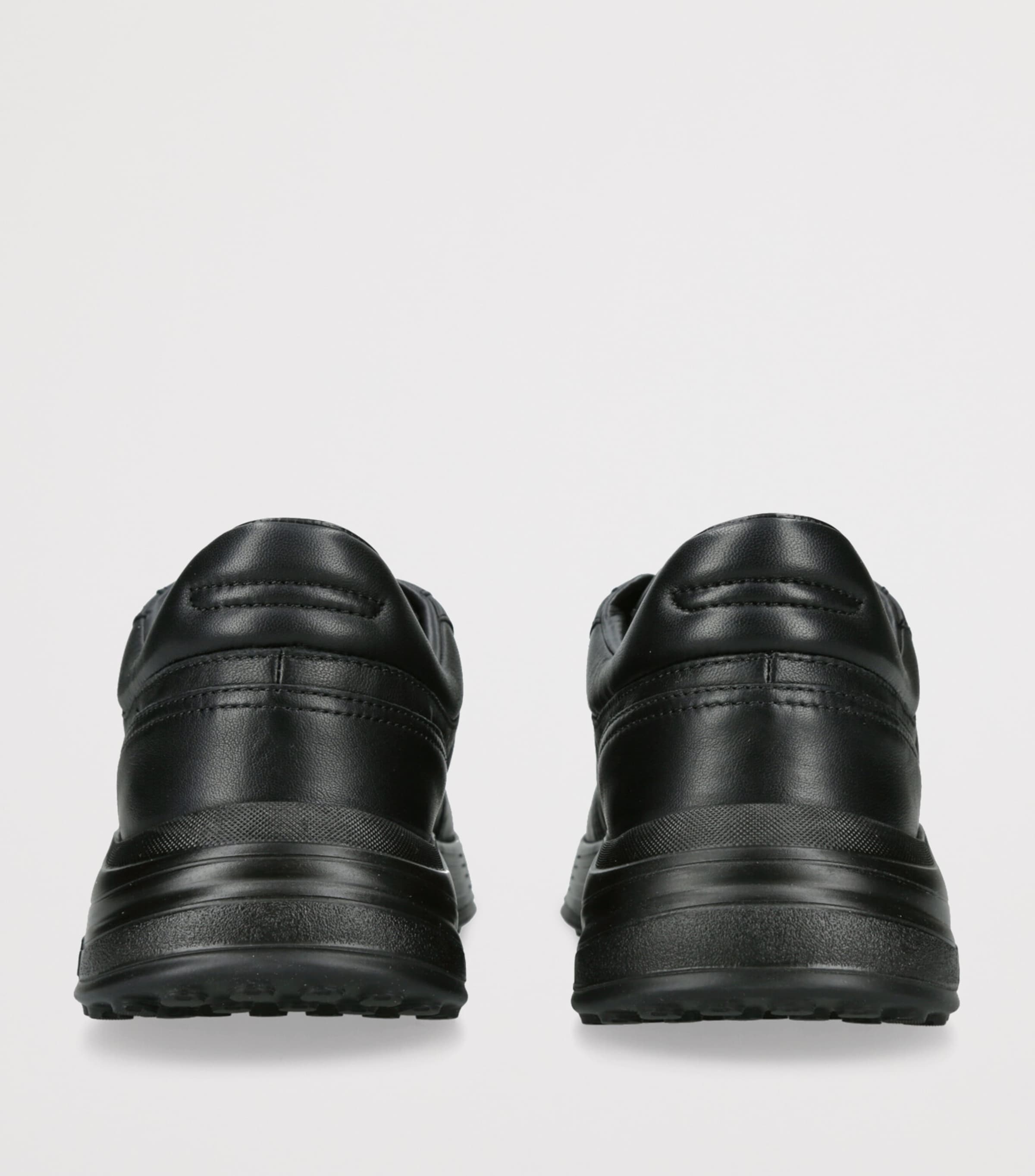 Leather Hyperlight Sneakers BLACK Image 2