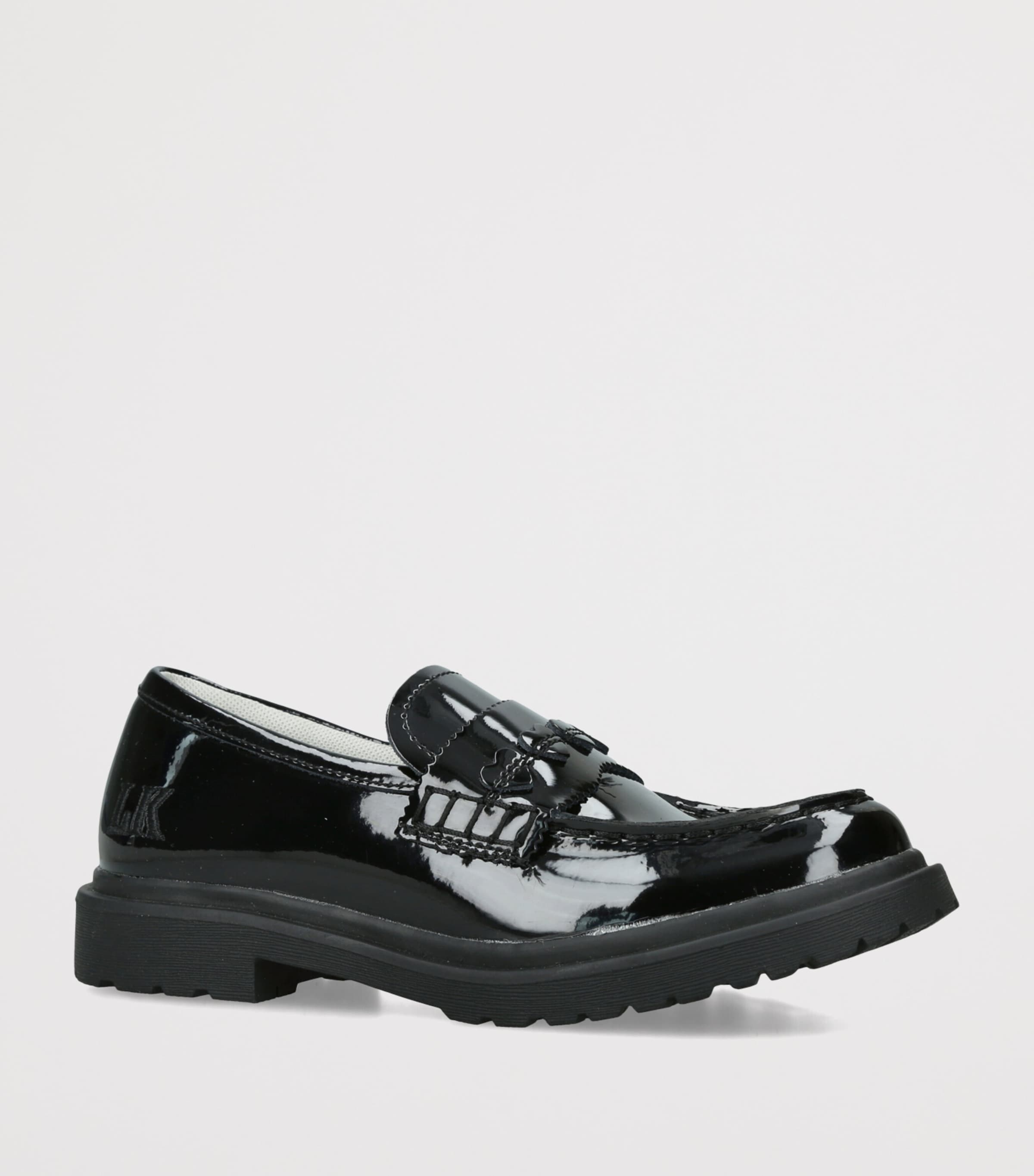 Lelli Kelly Patent Leather Clara Loafers Black Image 2