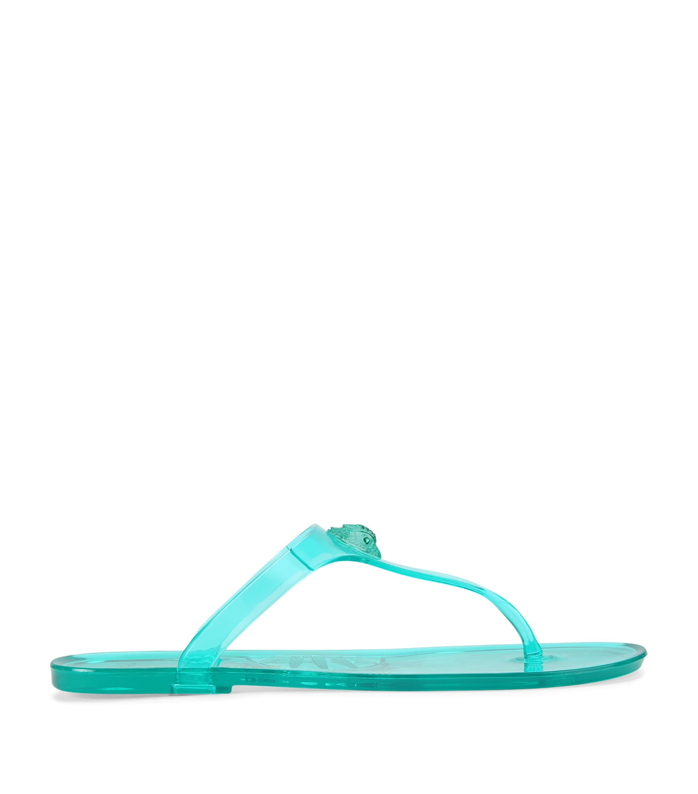 Kurt Geiger London Maddison T-Bar Sandals Teal Image 1