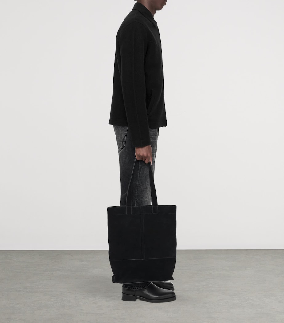AllSaints Mens Wool Marko Jacket Black Image 6