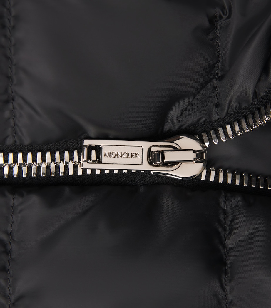x Moncler Down Ziplock Puffer Jacket 999 - BLACK Image 5