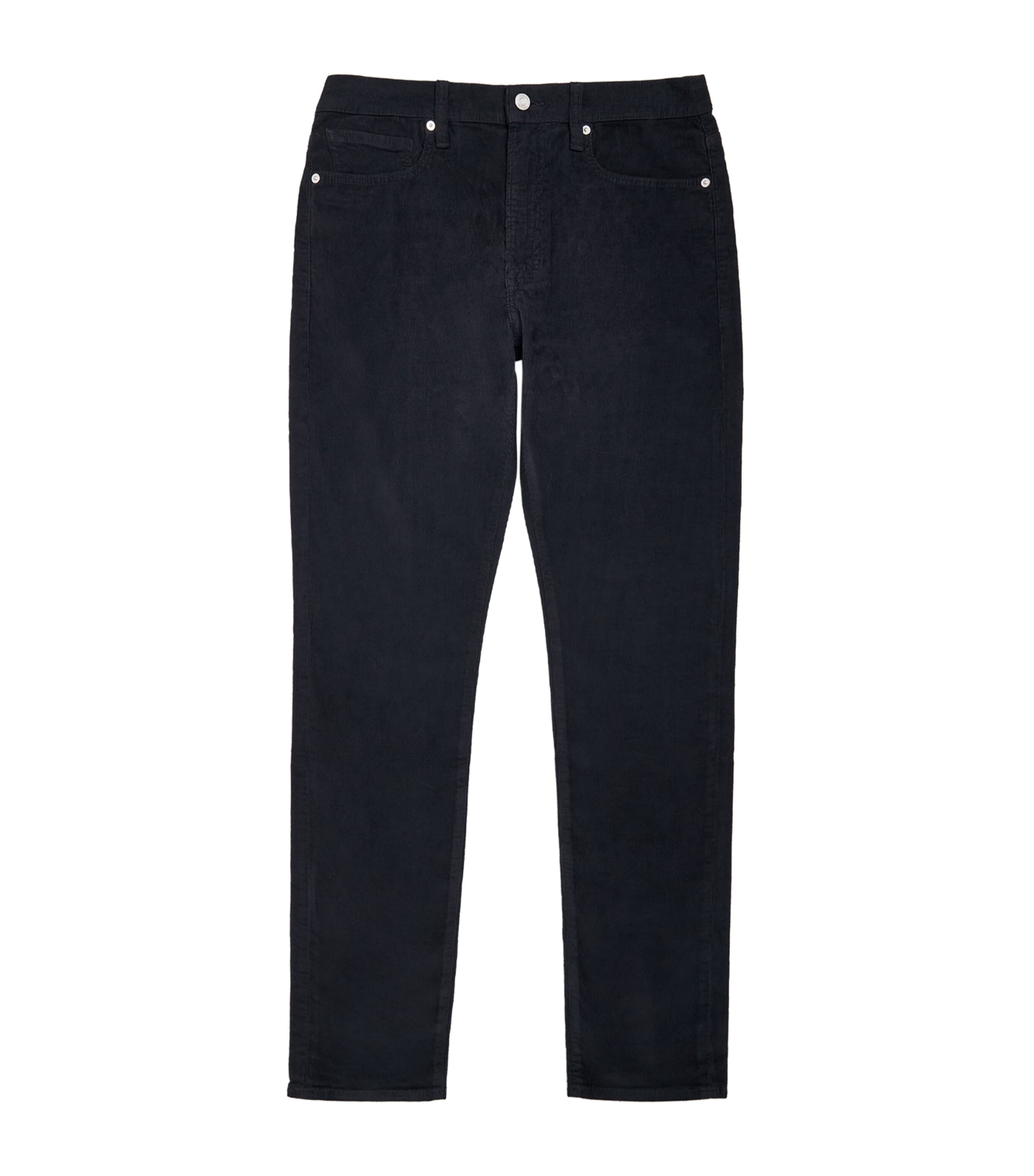 Frame Corduroy L'homme Slim Jeans In Black