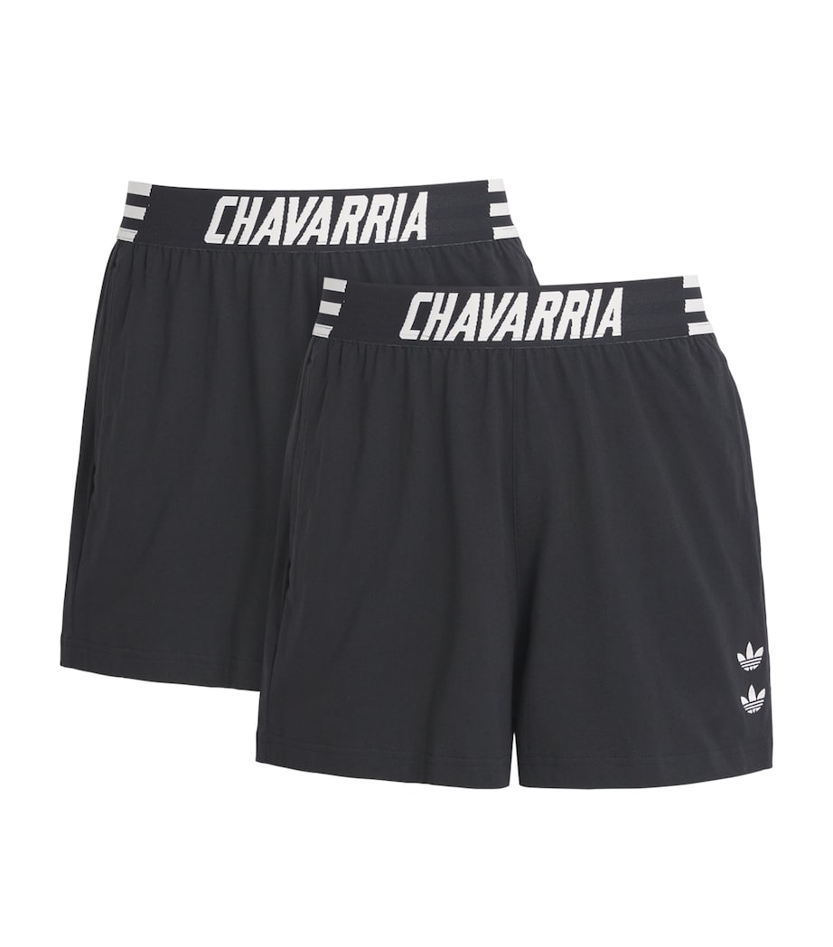 x adidas Originals Boxer Shorts (Pack of 2) BLACK/GREY Image 1