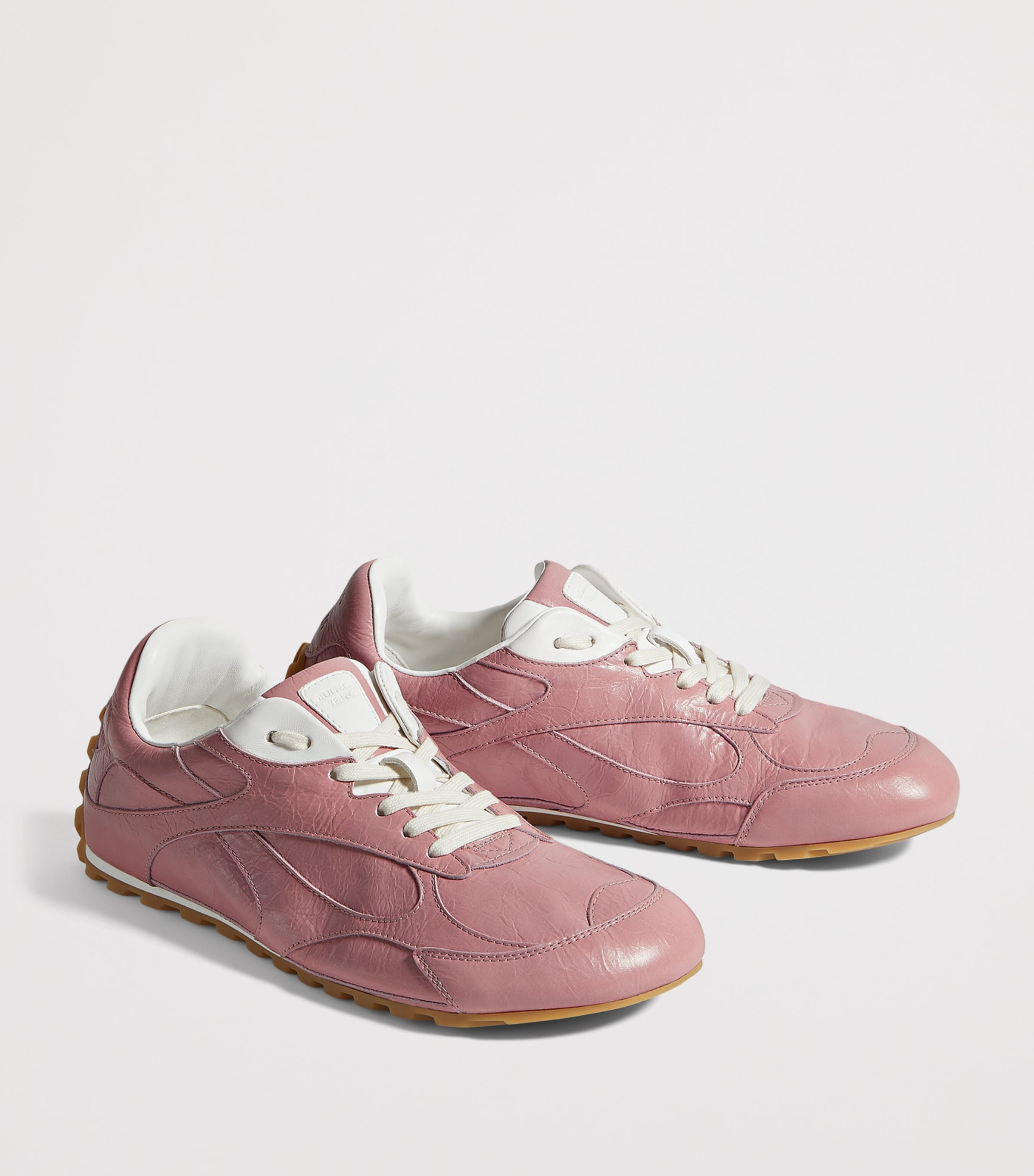 Bottega Veneta Leather Orbit Flash Sneakers Image 3