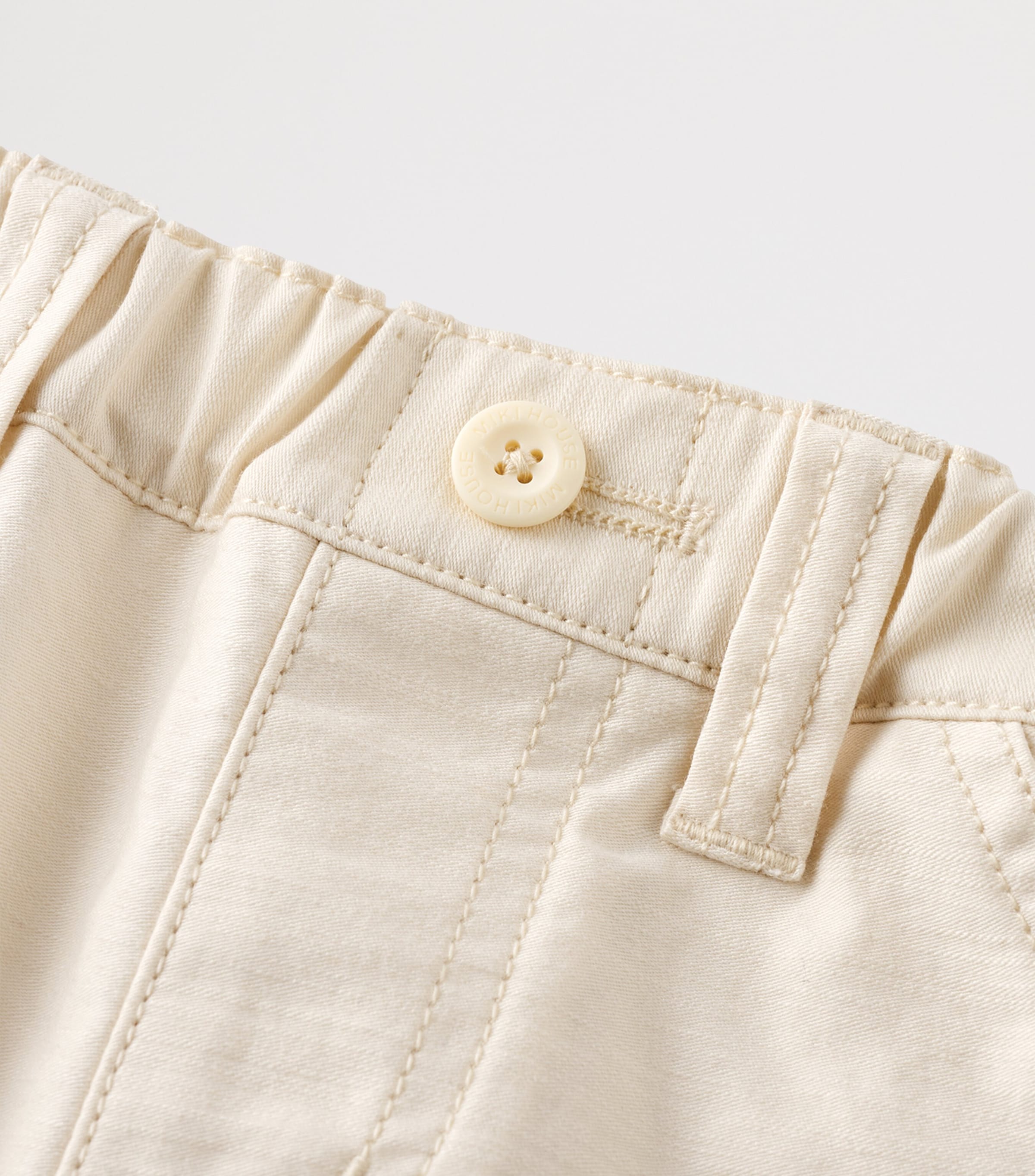 Miki House Appliqué Logo Trousers (2-7 Years) Image 3