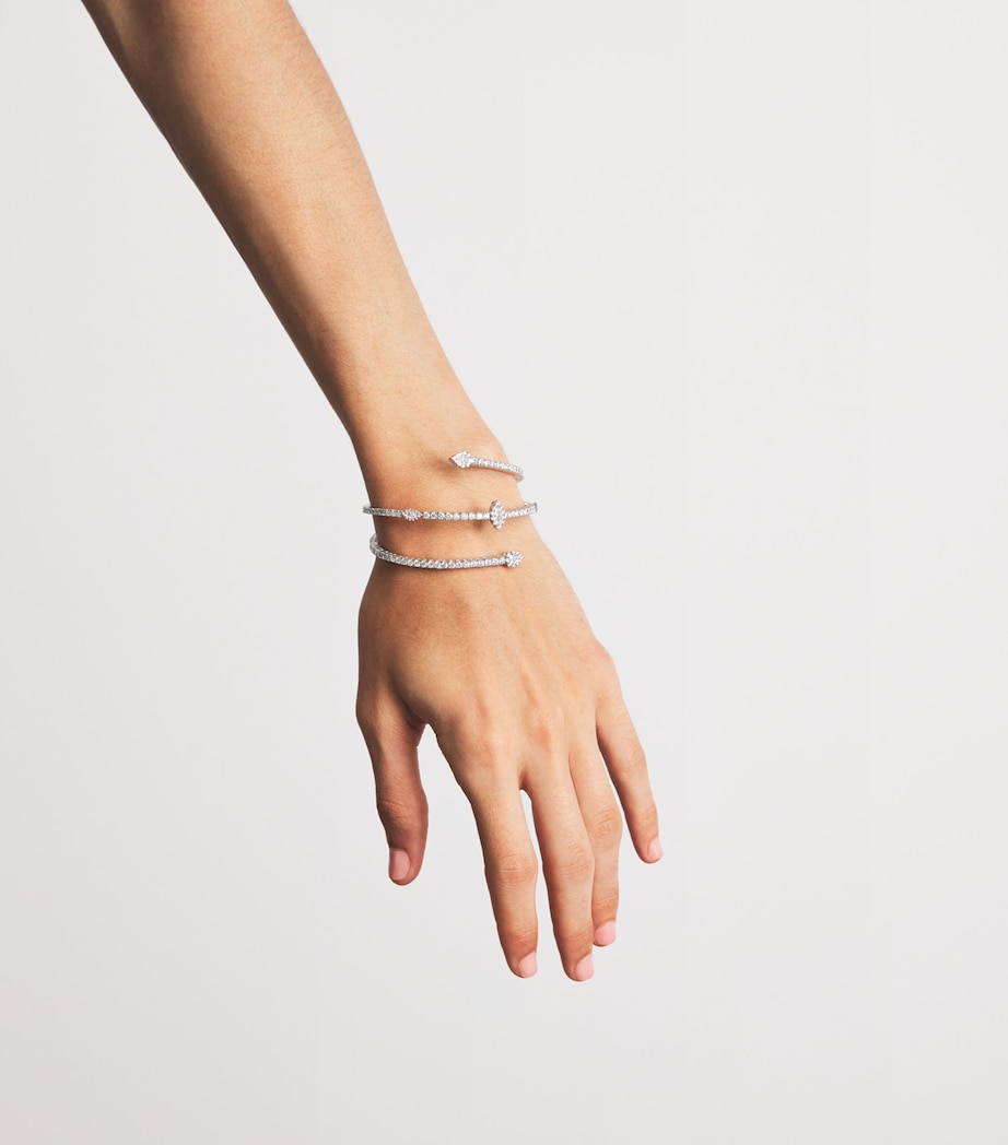 Yeprem White Gold and Diamond Y-Couture Bracelet White Gold Image 4