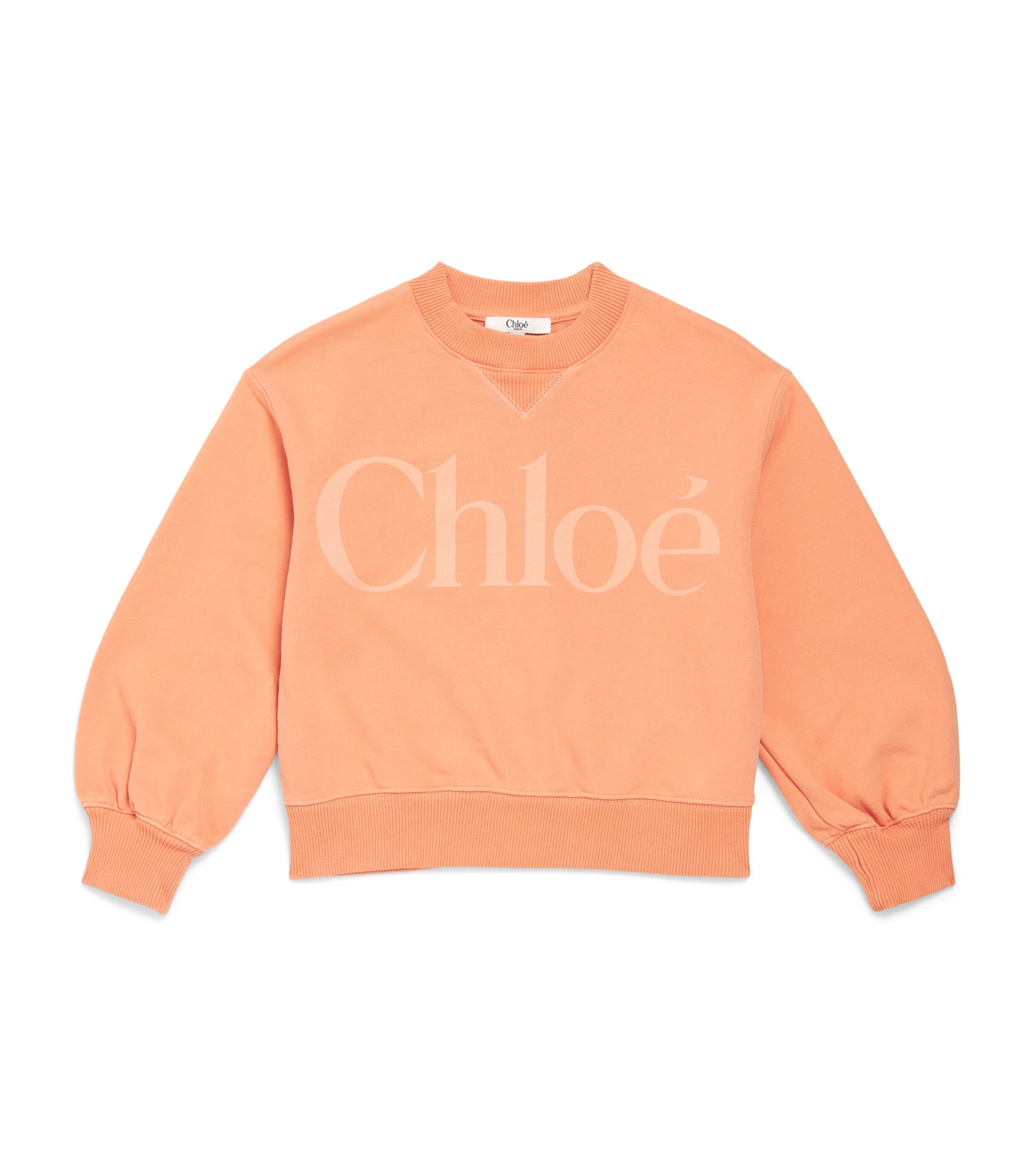 Chloé Kids Cotton Logo Sweatshirt (4-14 Years) Image 1