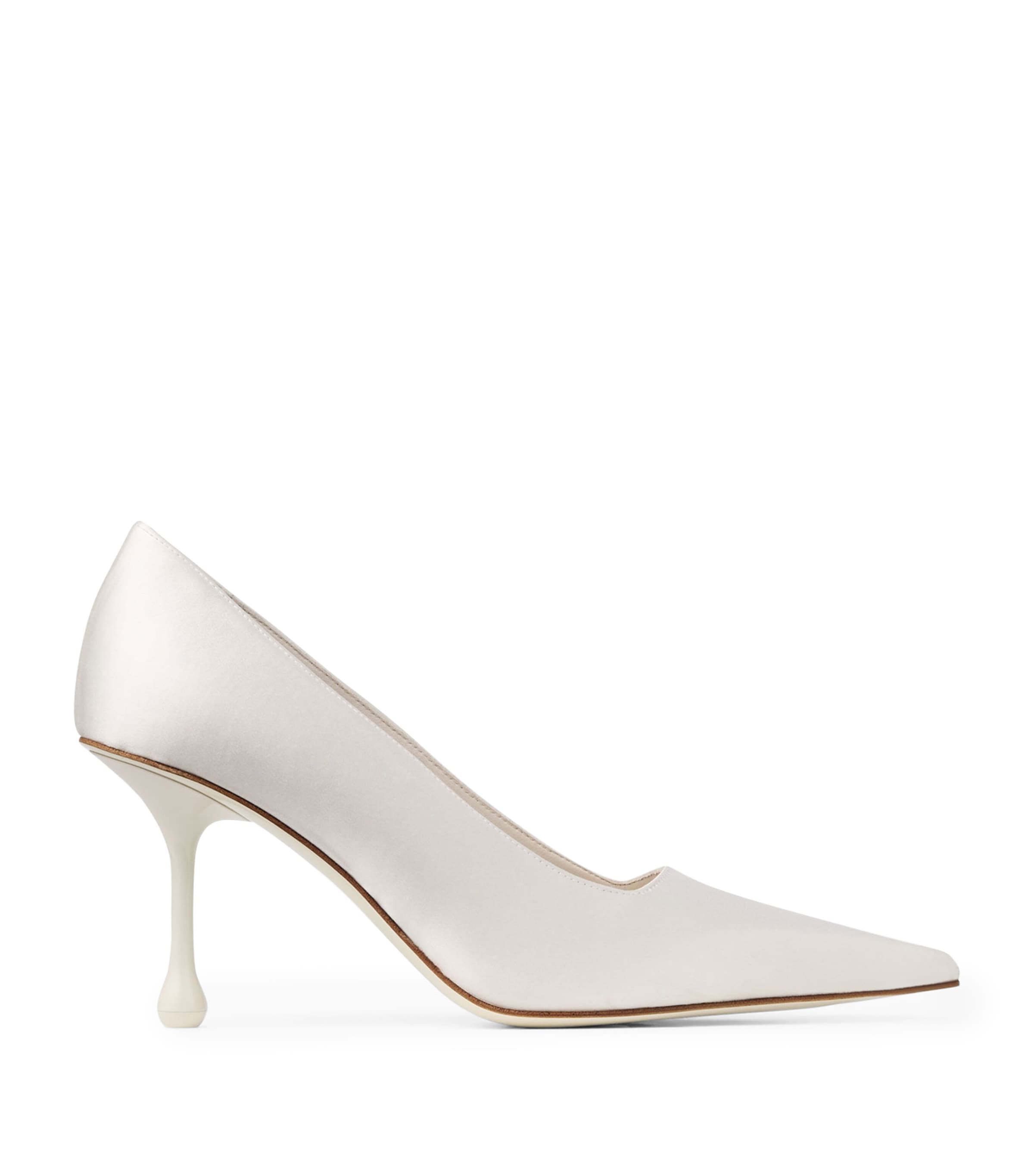 Jimmy Choo Sine-heeled And Shallow High Heels In Ivory