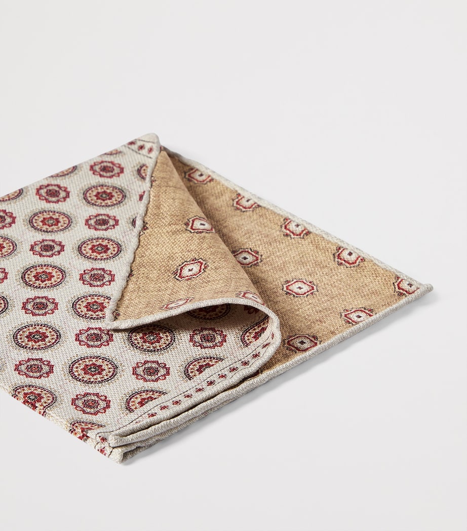 Brunello Cucinelli Silk Pocket Square Image 3