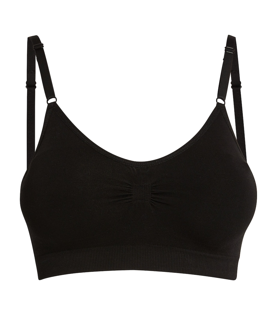 Removable-Inserts Mastectomy Bra 100 BAMBOO BLACK Image 1