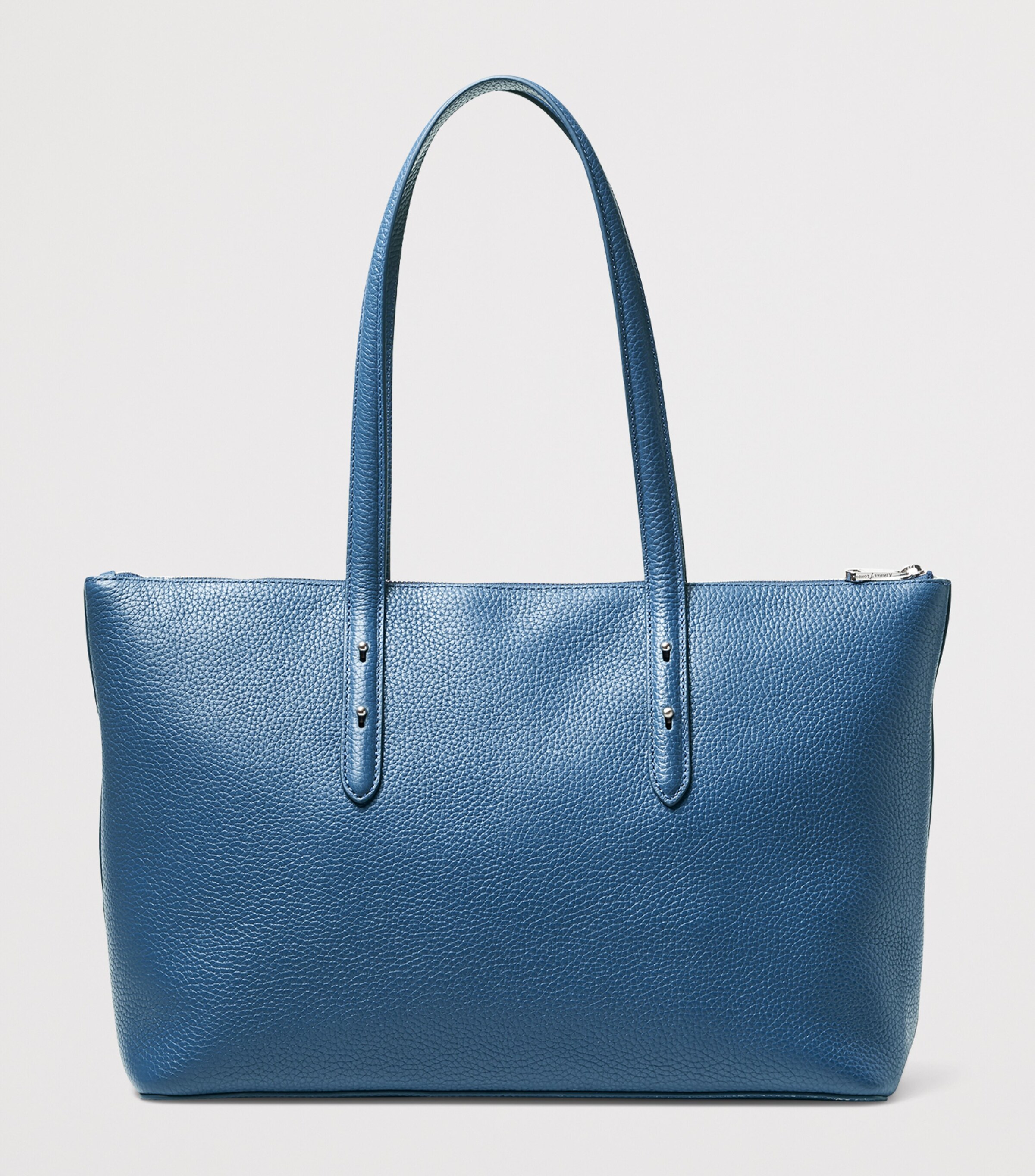 Aspinal Of London Leather Regent Zipped Tote Bag Topaz Image 2