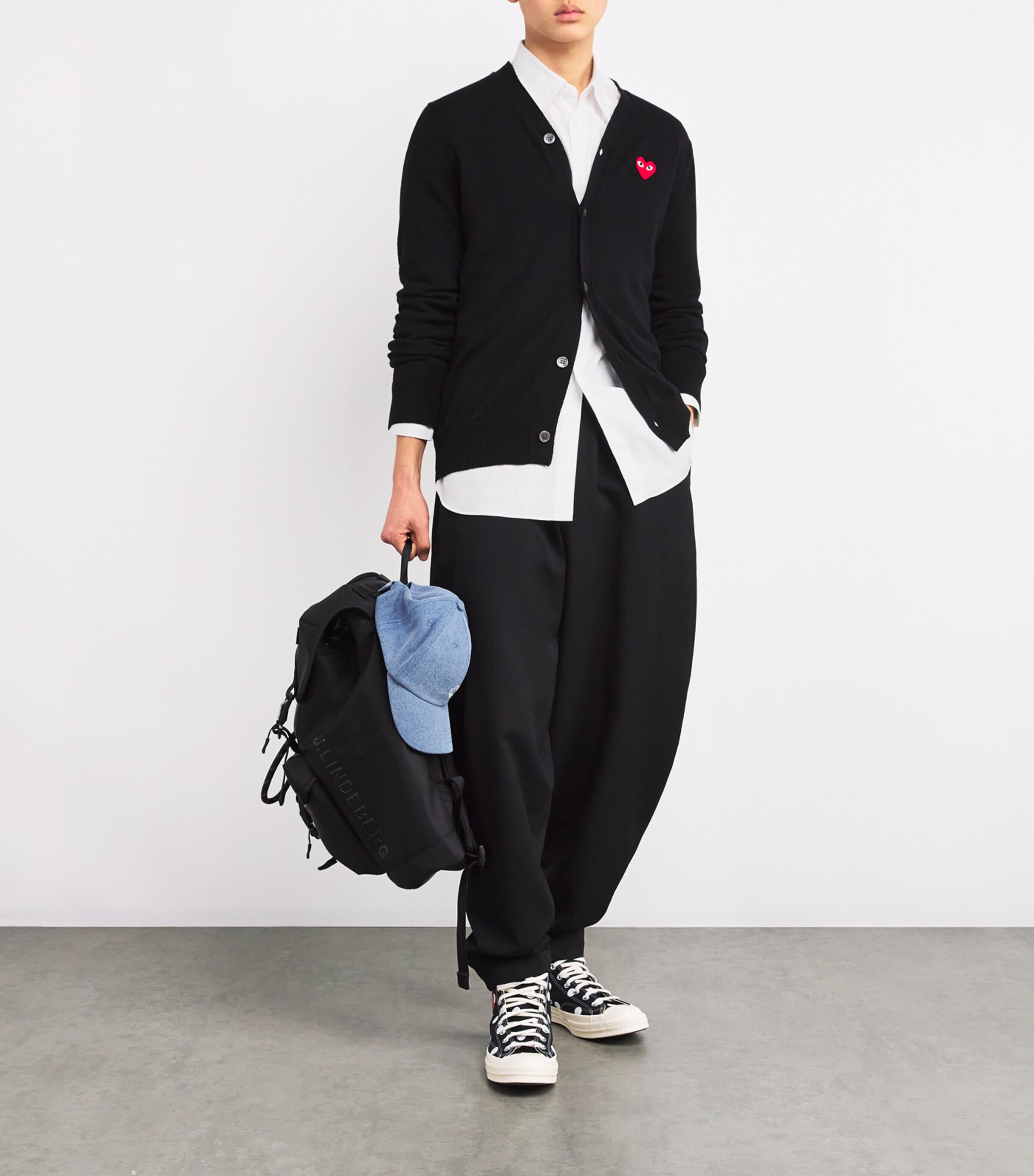 Long-Sleeve Heart Shirt WHITE Image 2