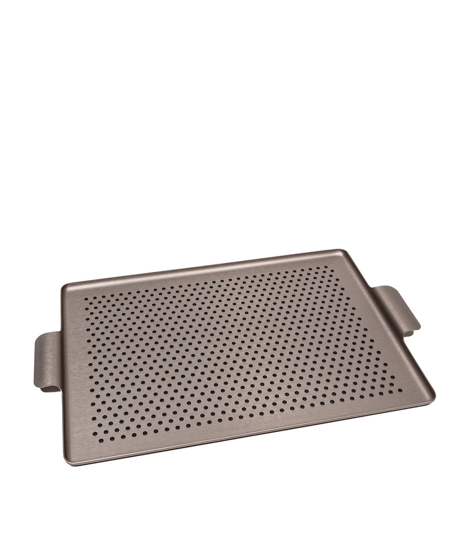 Rubber Grip Serving Tray (42cm x 30cm) MOCHA Image 1