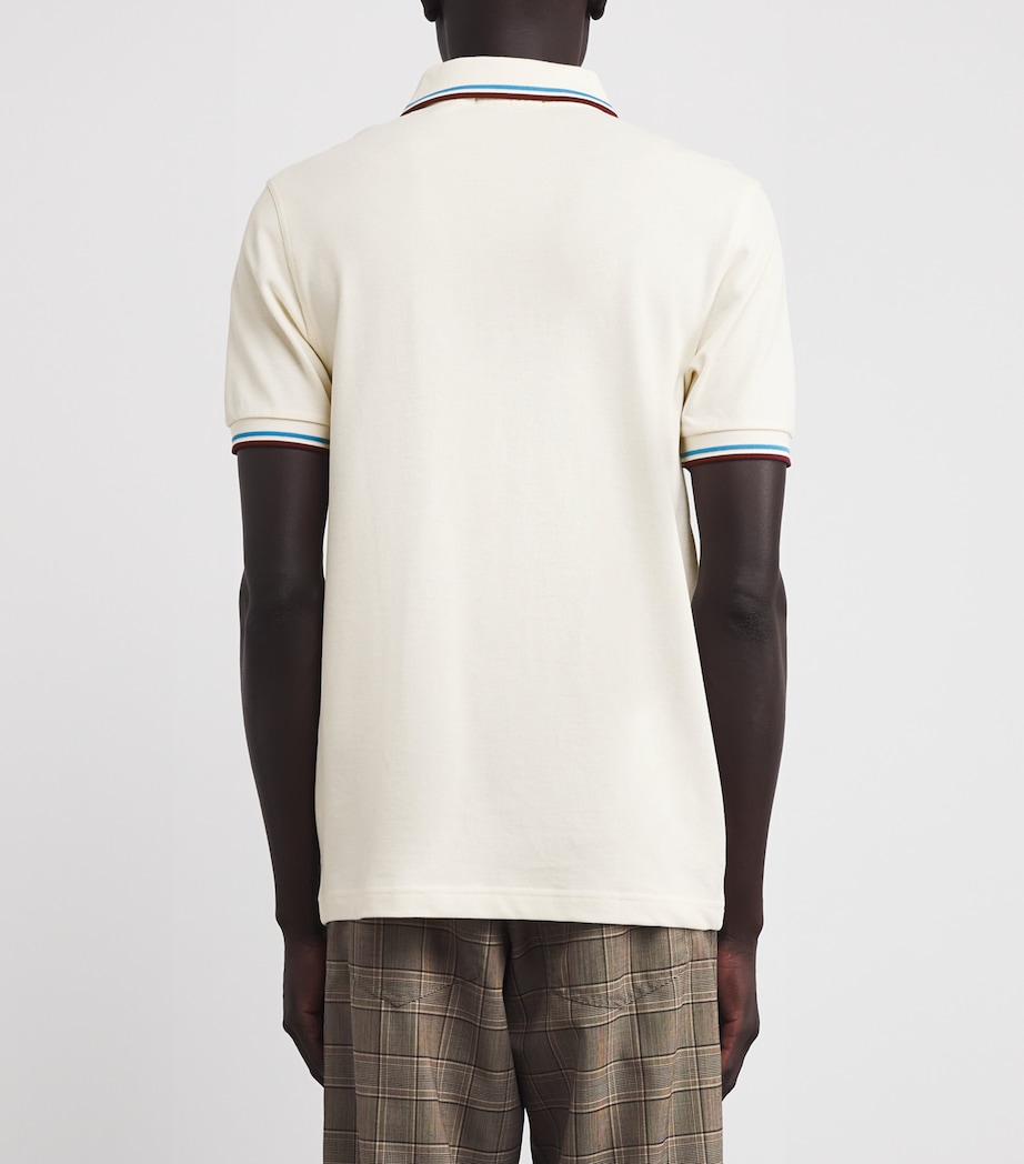 Twin Tipped Polo Shirt Z46-ECR/CRTBLU/OXBLO Image 4