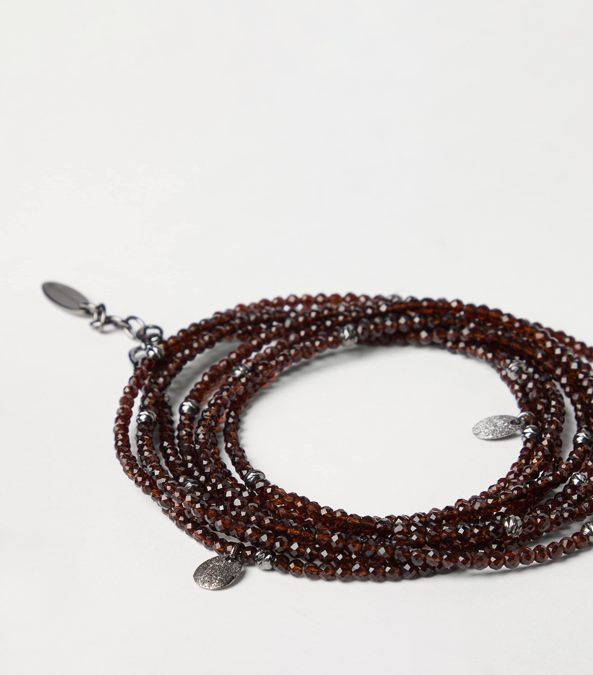 Sterling Silver Beaded Bracelet CMORO Image 3