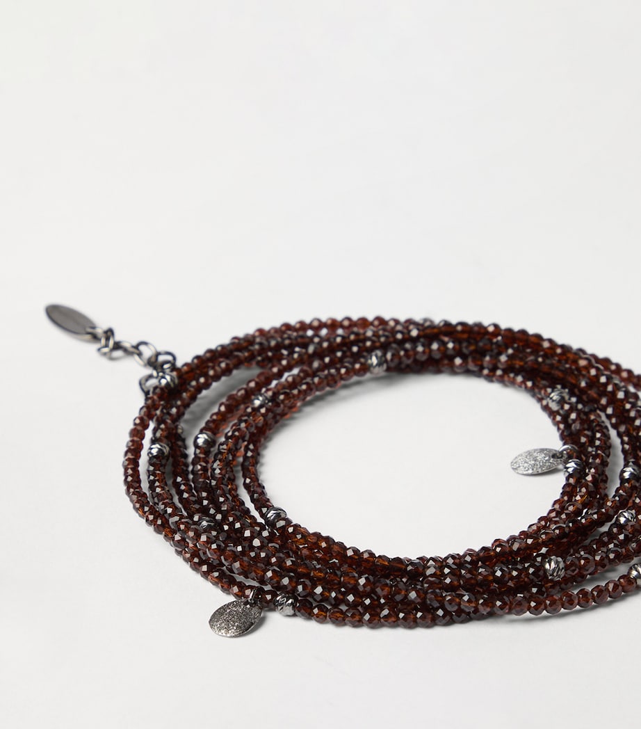 Sterling Silver Beaded Bracelet CMORO Image 3