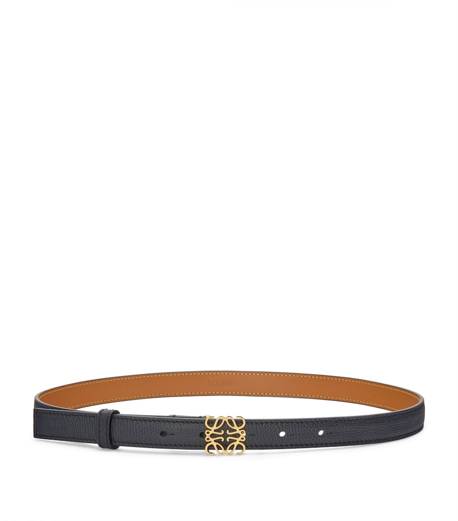 Calfksin Anagram Belt BLACK/GOLD Image 1