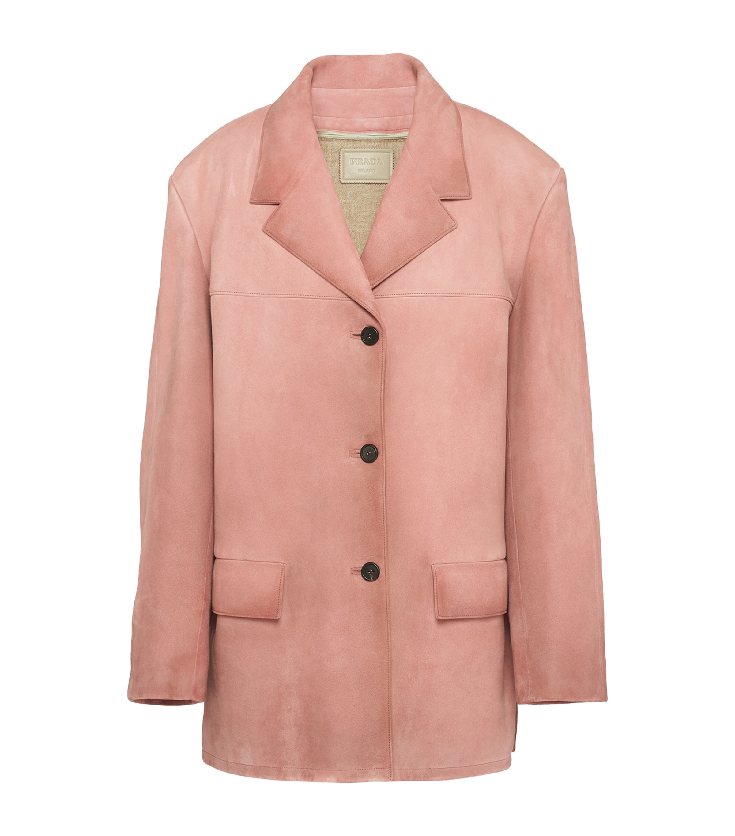 Pink prada jacket best sale