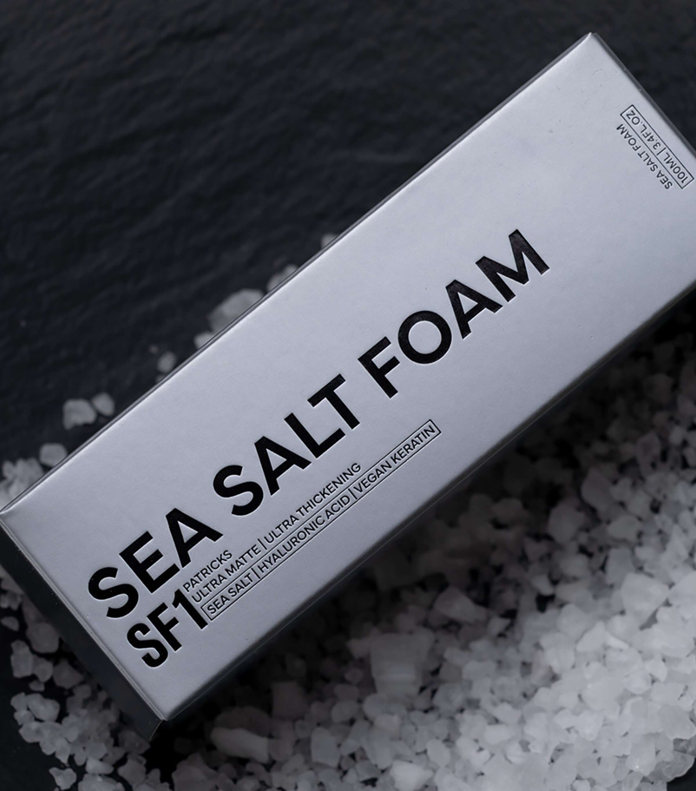 Patricks SF1 Sea Salt Foam Hair Styler (100ml) Image 2