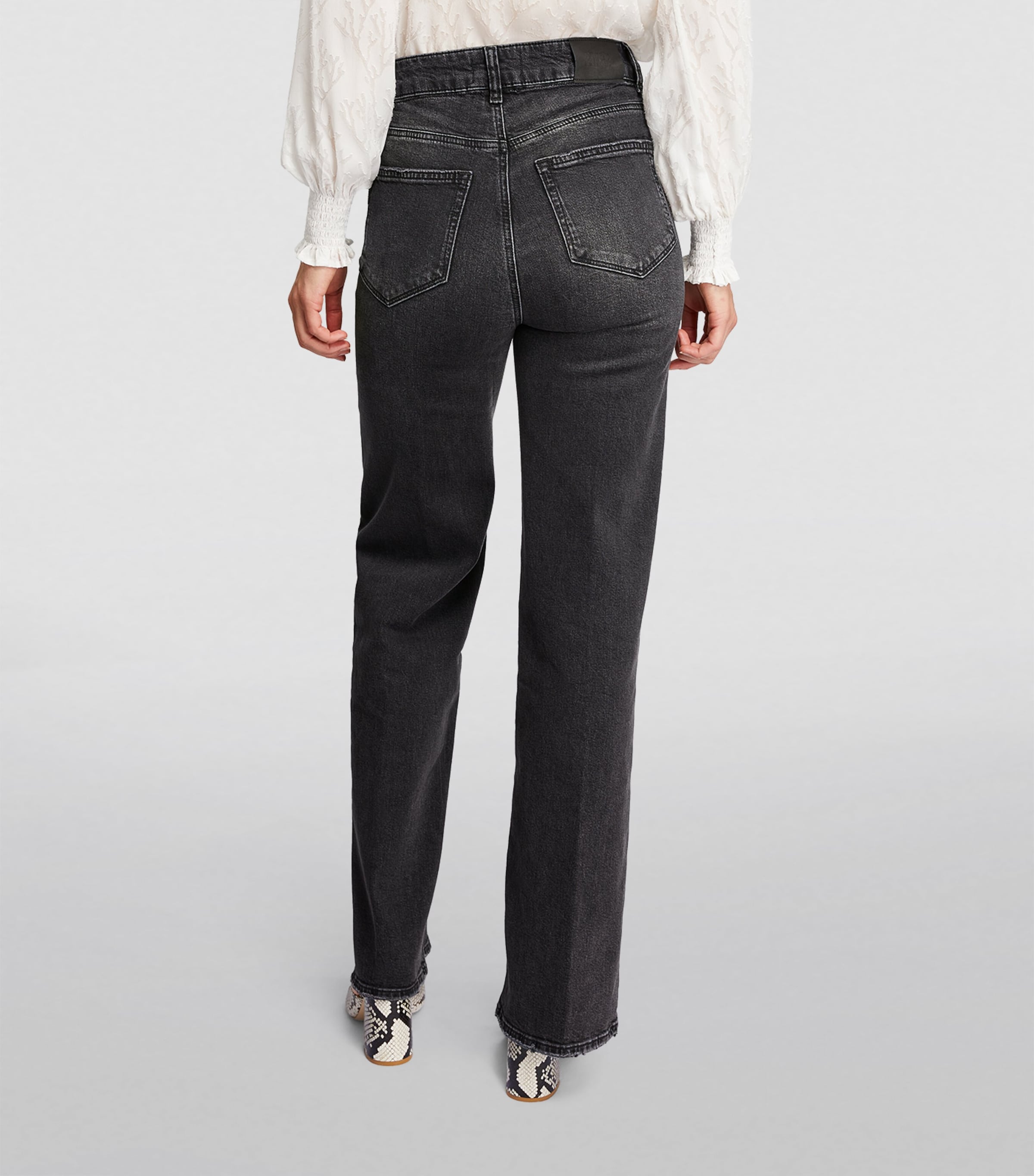 Sasha Straight Jeans VIPER BLACK Image 4