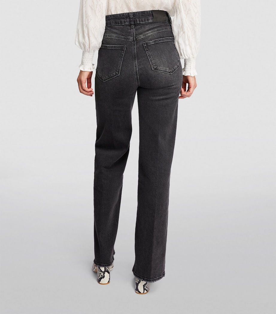 Sasha Straight Jeans VIPER BLACK Image 4