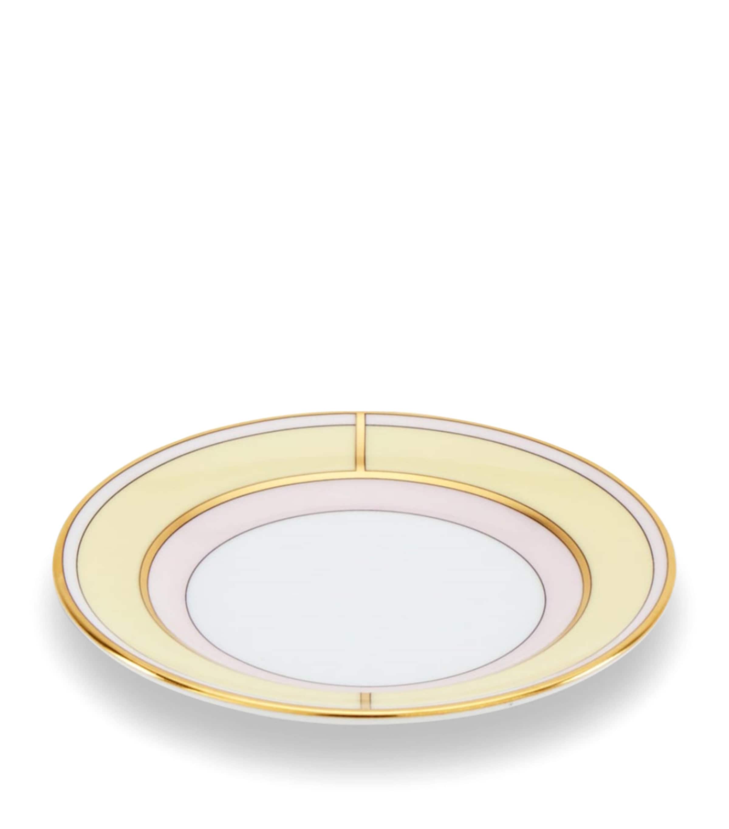 Porcelain Colonna Diva Giallo Coffee Saucer (12.5cm) G00134901 Image 4