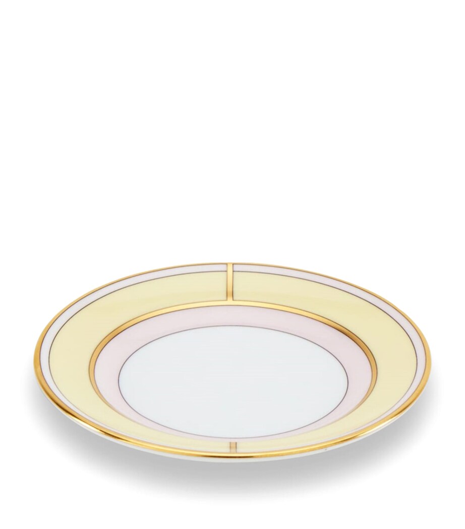Porcelain Colonna Diva Giallo Coffee Saucer (12.5cm) G00134901 Image 4