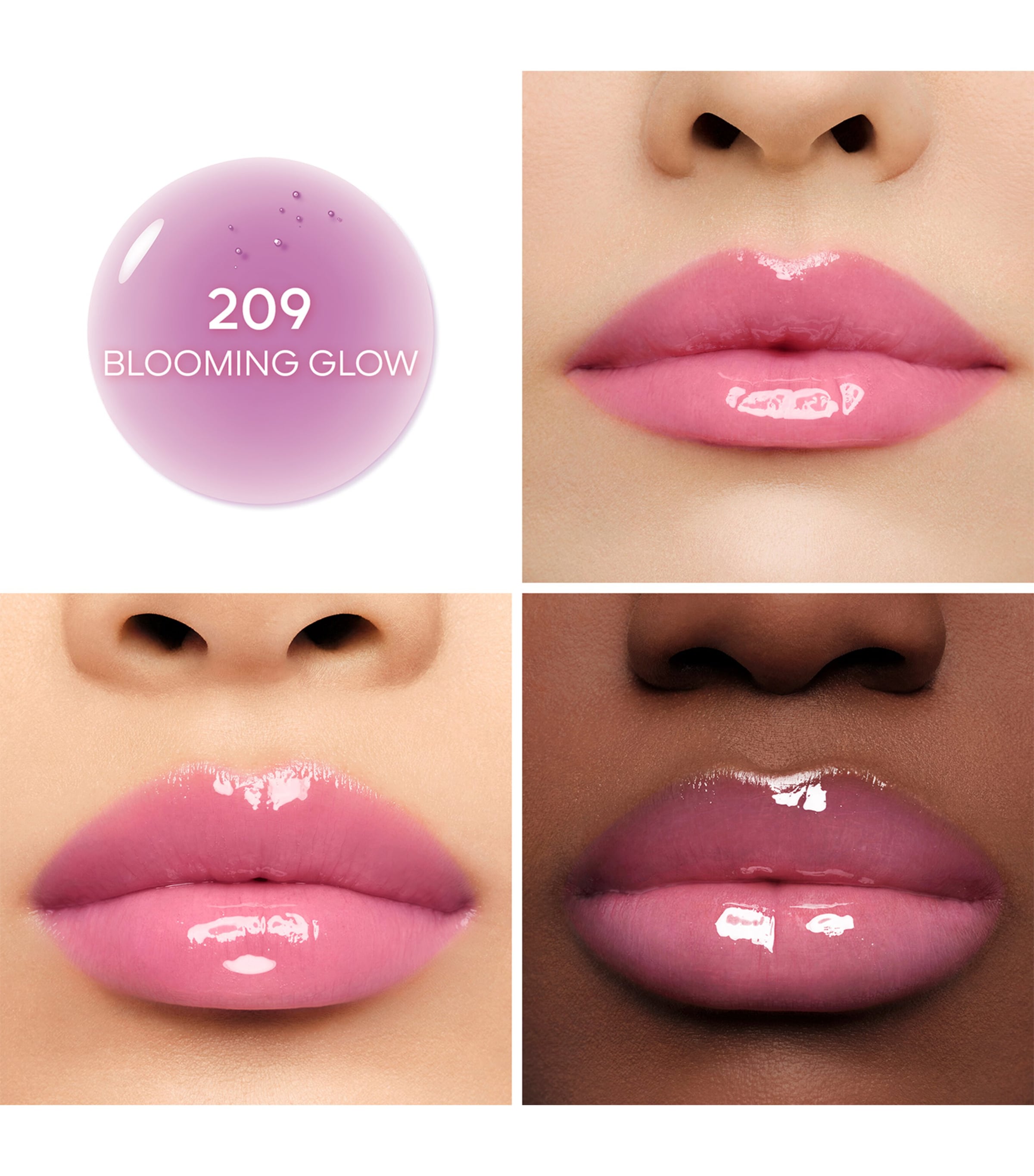 KissKiss Bee Glow Lip Oil 209 BLOOMING Image 2