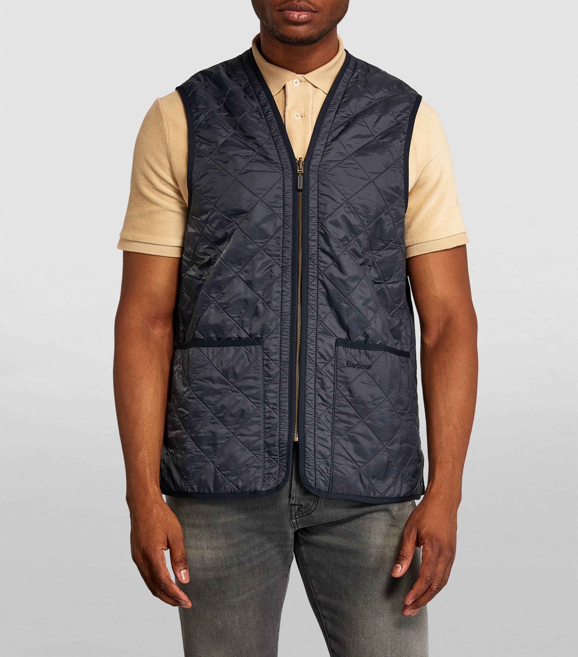 Barbour Polarquilt Zip-In Gilet Liner | Harrods US