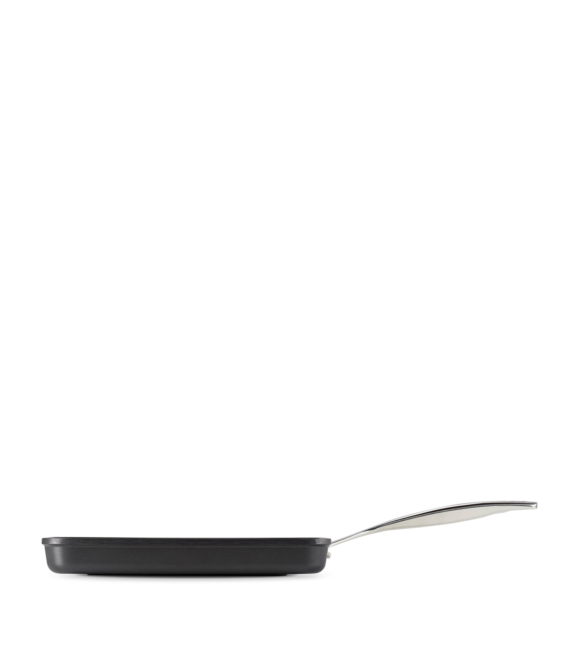 Le Creuset Cast Aluminium Square Grill Pan (28cm x 28cm) Black Image 3