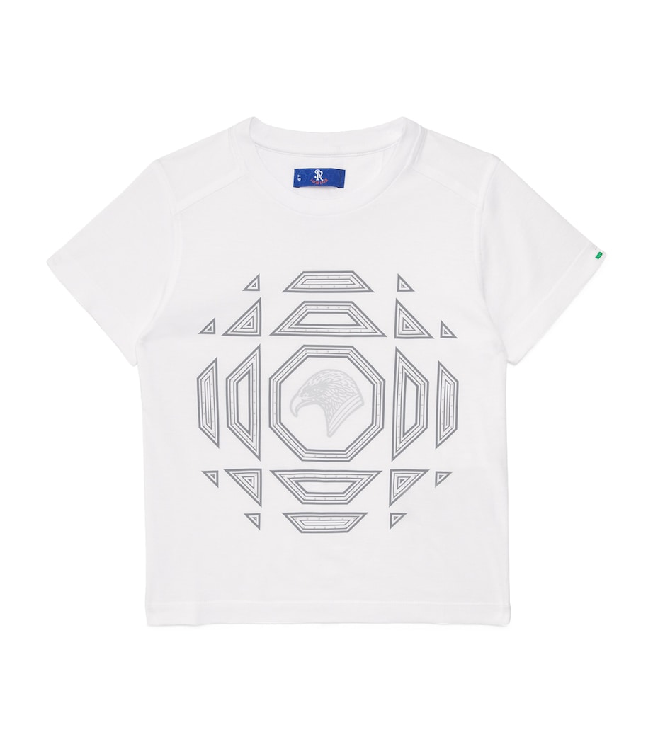 Stefano Ricci Kids Graphic Eagle Logo T-Shirt (4-16 Years) Image 1