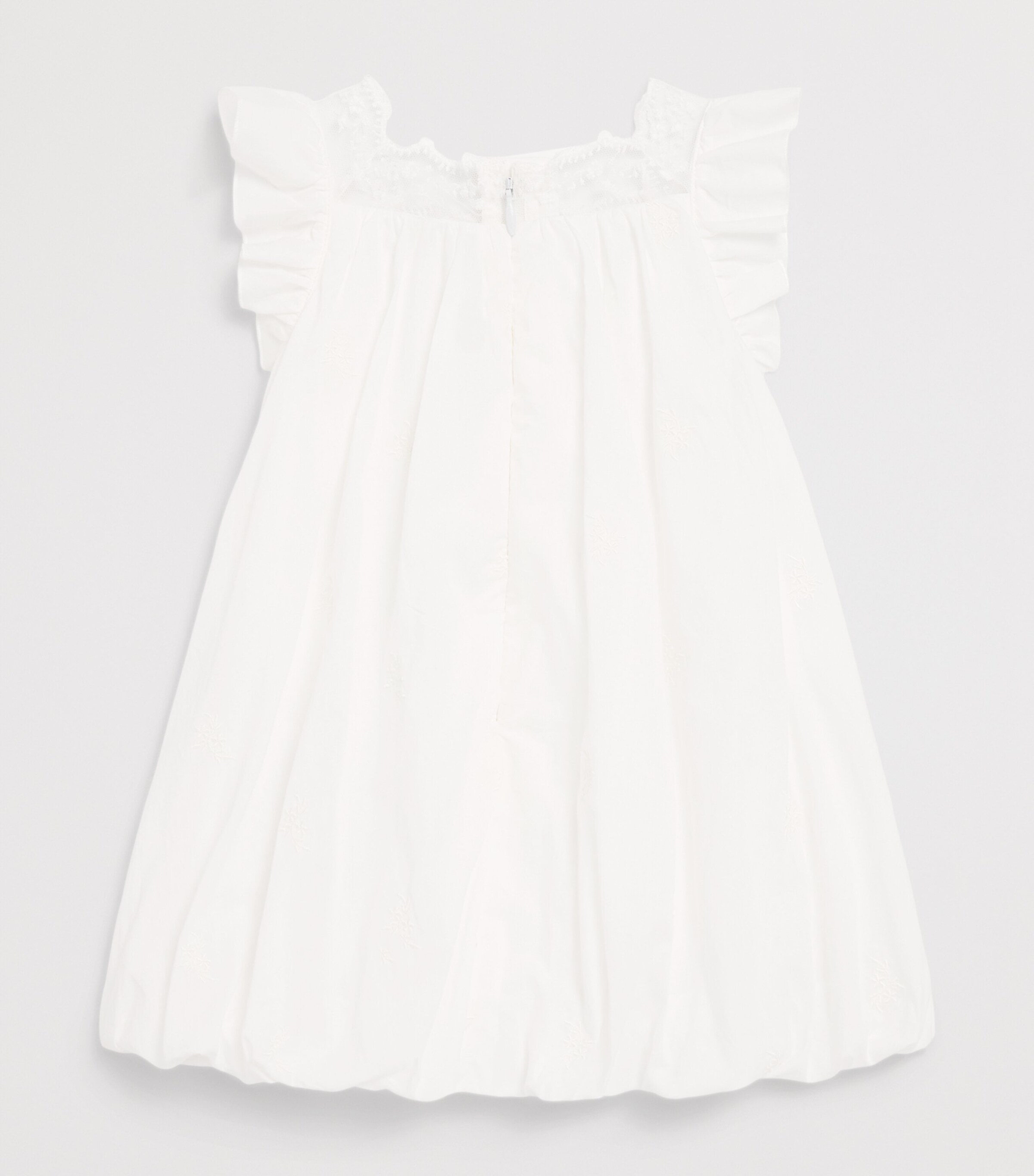 Chloé Kids Embroidered Ceremony Dress  (6-36 Months) Image 2