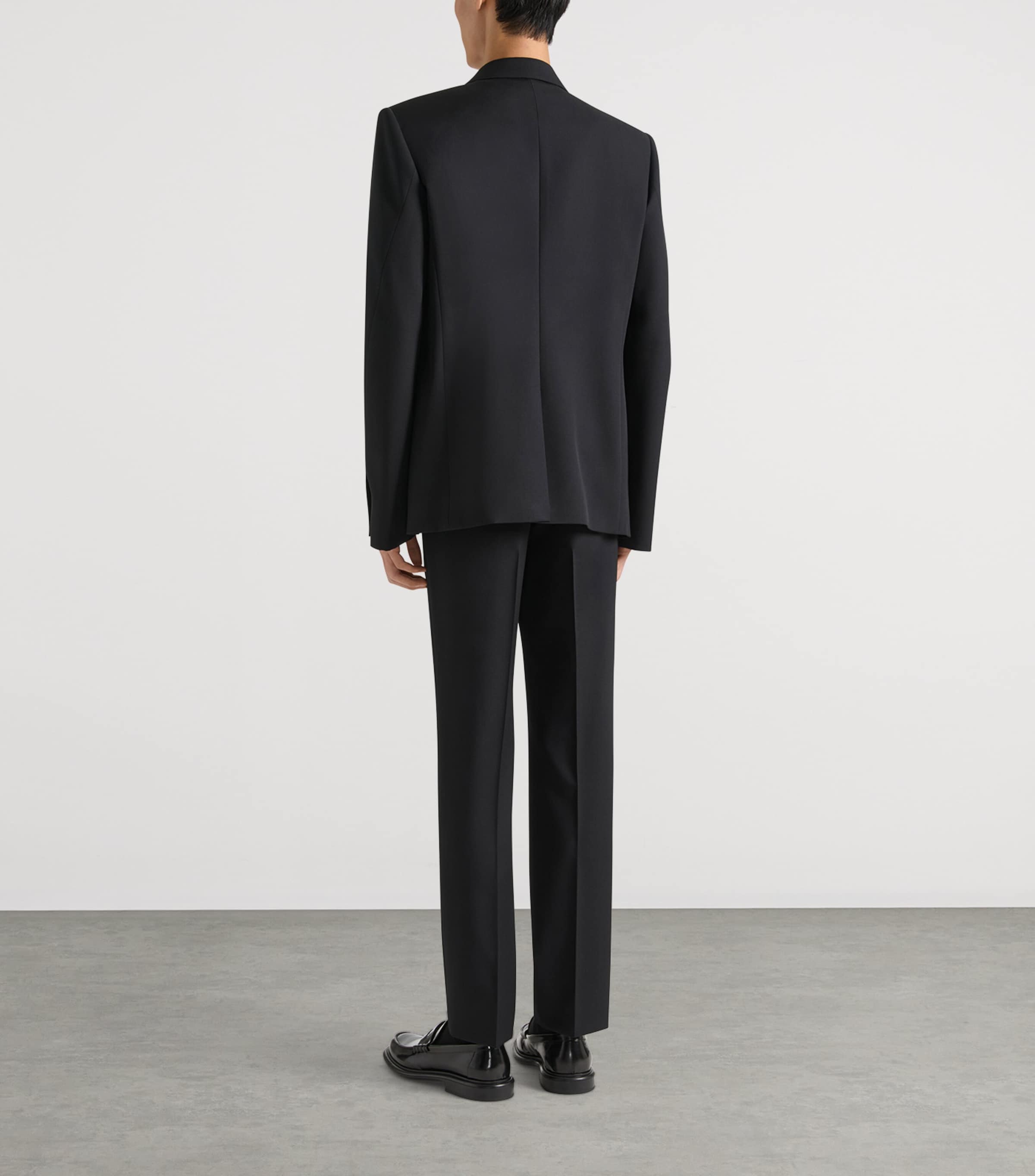 Wool Trousers BLACK Image 3