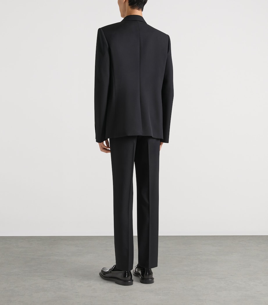 Wool Trousers BLACK Image 3